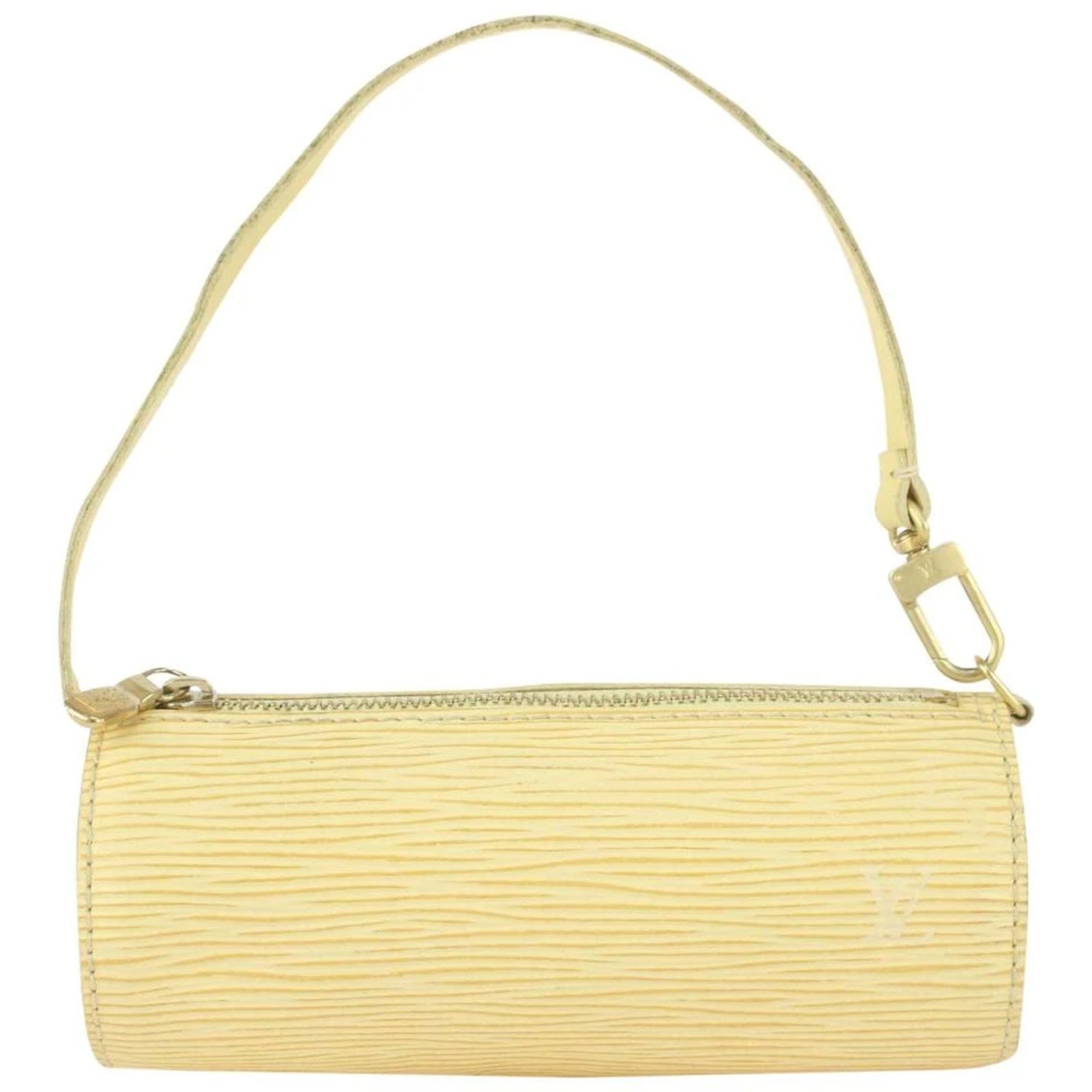 Louis Vuitton Vanilla Beige Epi Leather Soufflot Mini Papillon Bag  ref.330742 - Joli Closet