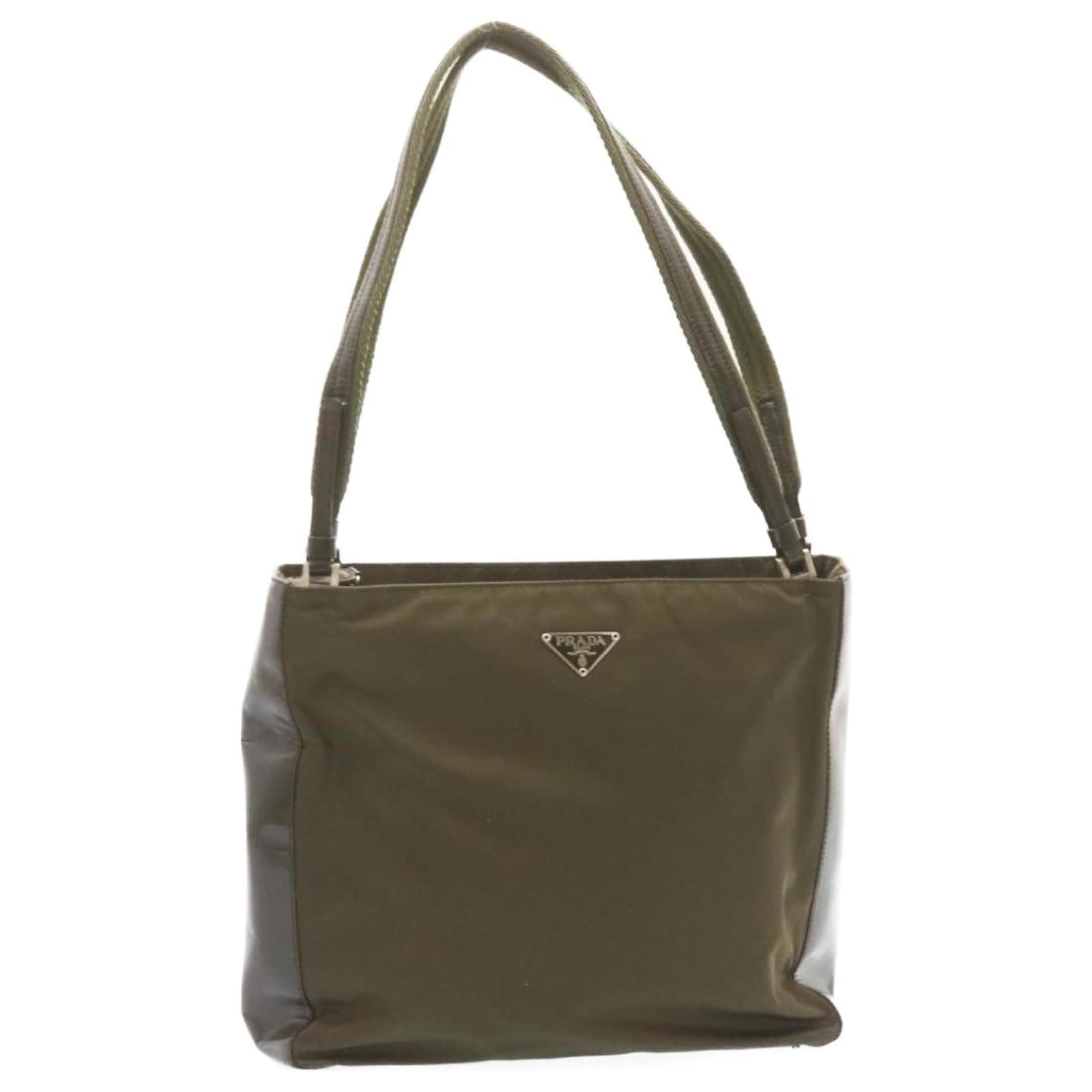prada khaki bag