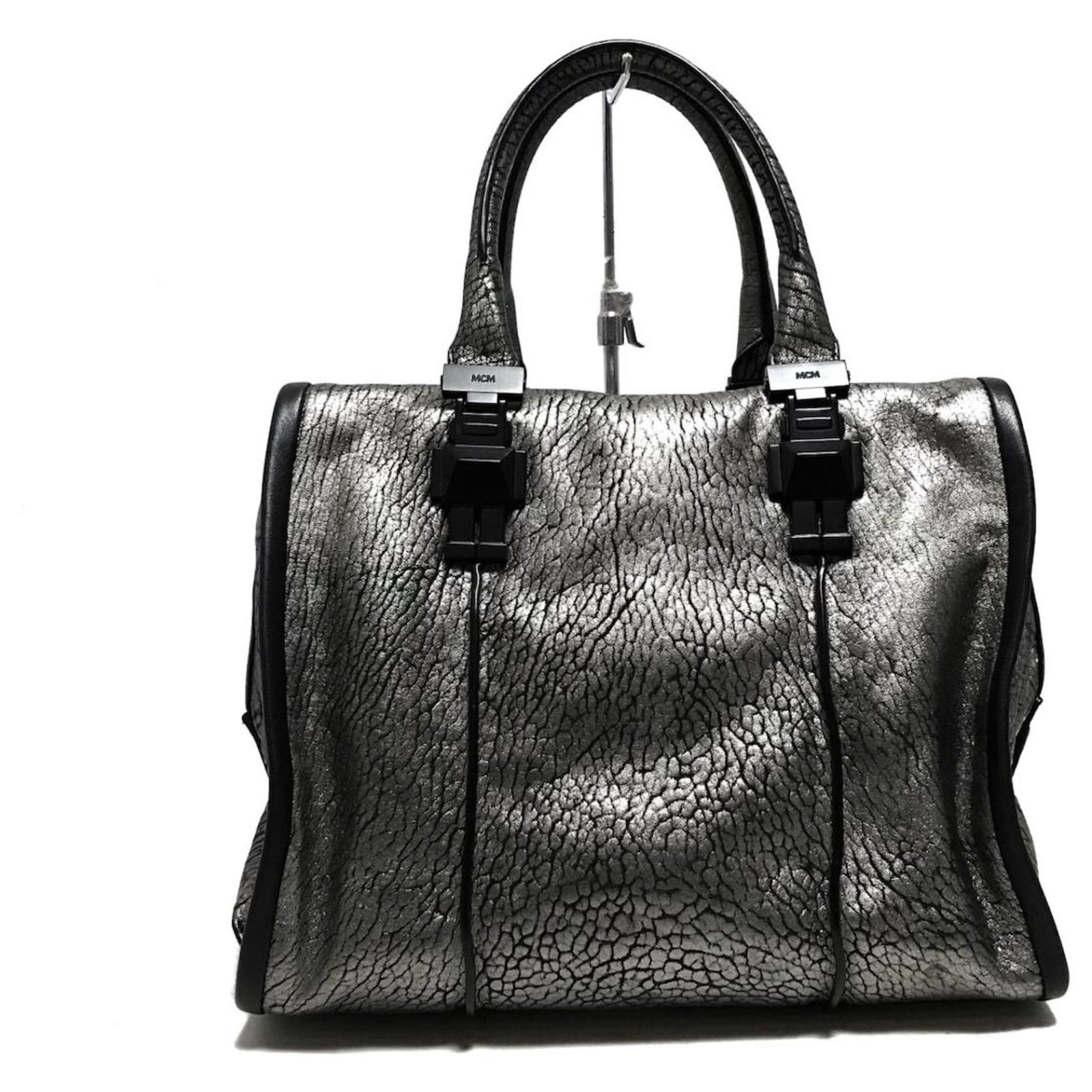 MCM Patent Leather Handbags