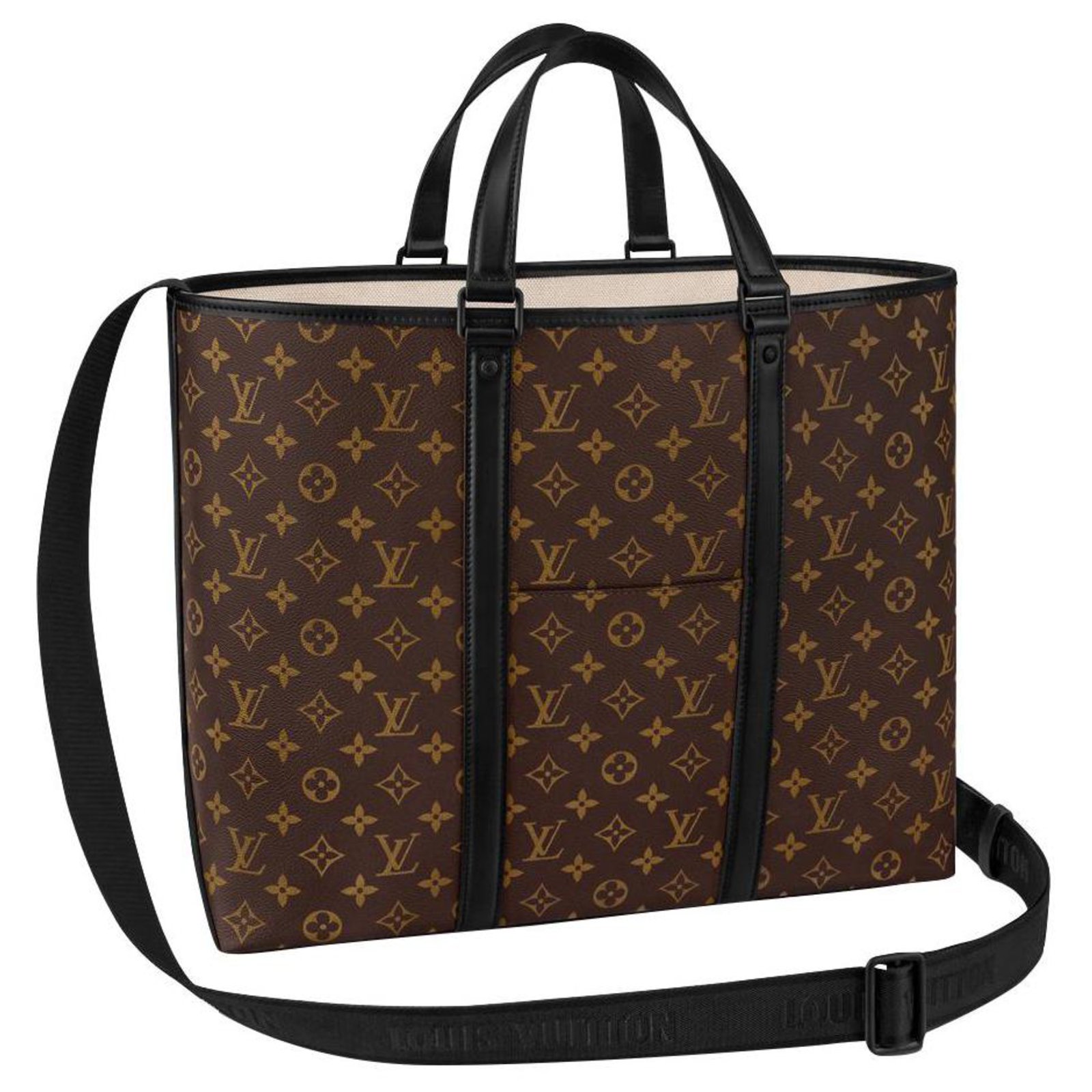 Louis Vuitton LV Handle soft trunk bag new Brown Leather ref