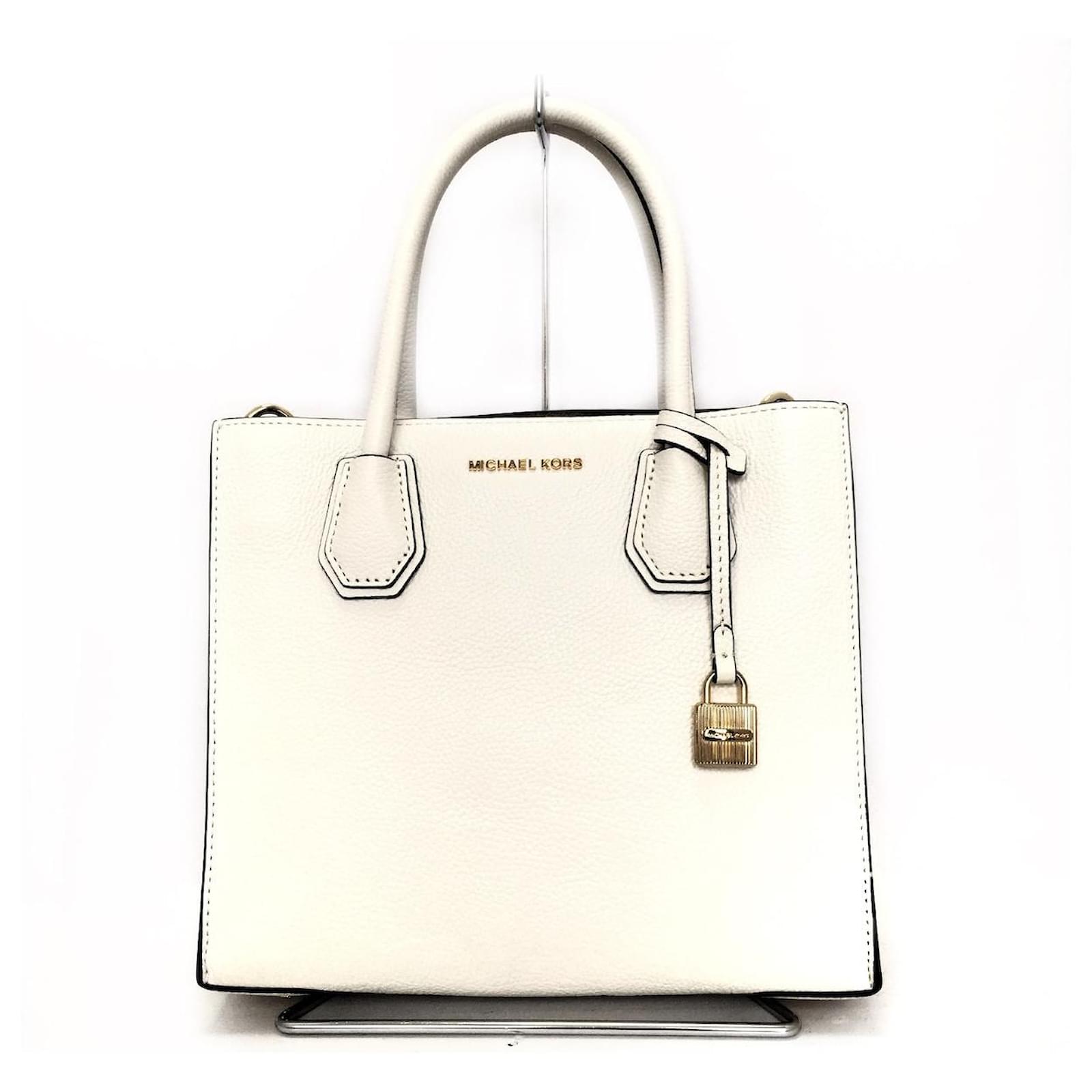 Bolso Michael Kors Blanco Cuero ref.331896 - Joli Closet
