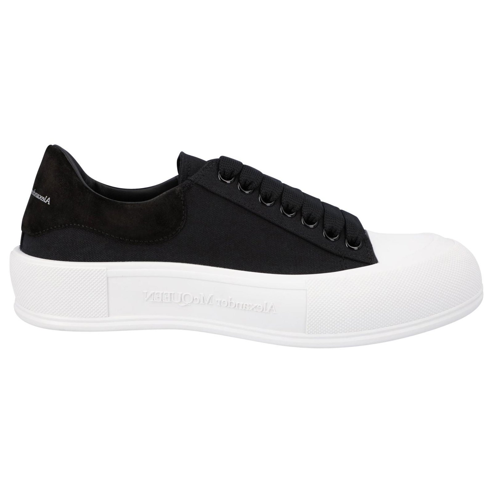 Alexander McQueen Deck Plimsoll Lace-Up Sneakers