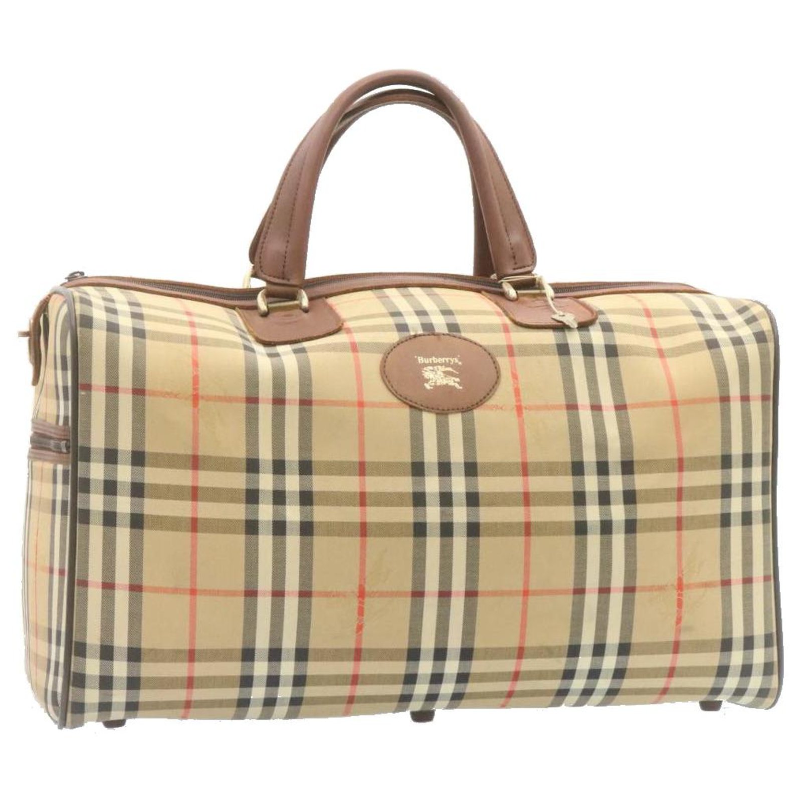 Cloth handbag Burberry Beige in Cloth - 35943276