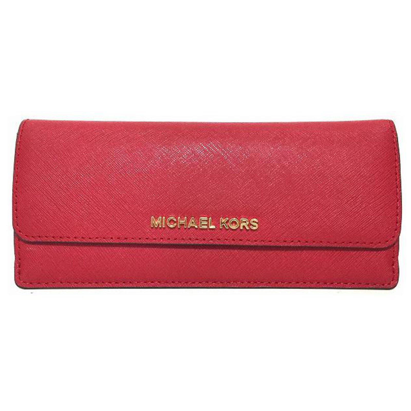 Michael Kors wallet Red Leather ref.332707 - Joli Closet