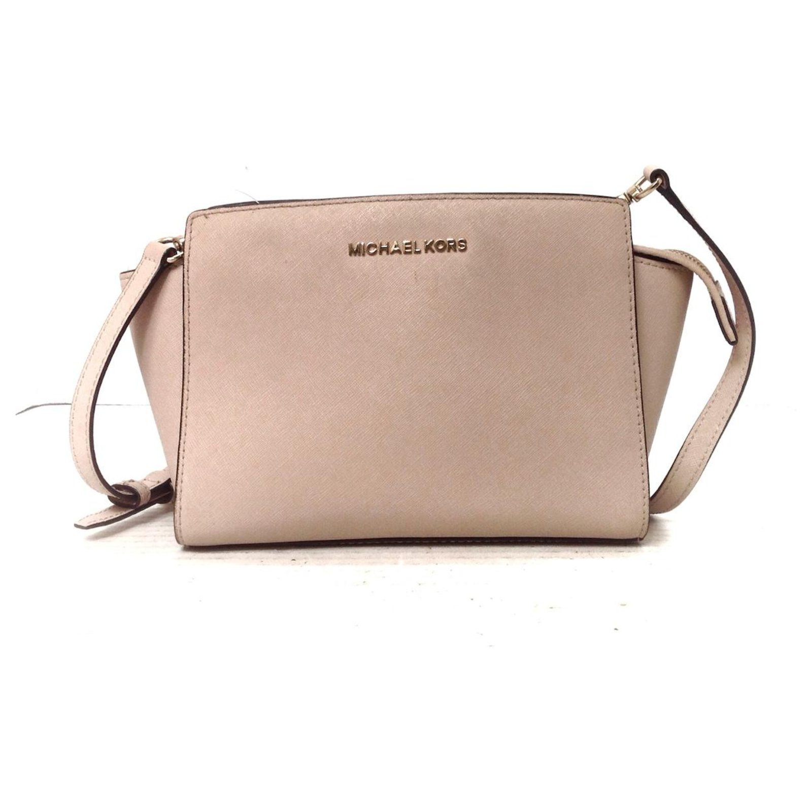 Michael kors beige online shoulder bag