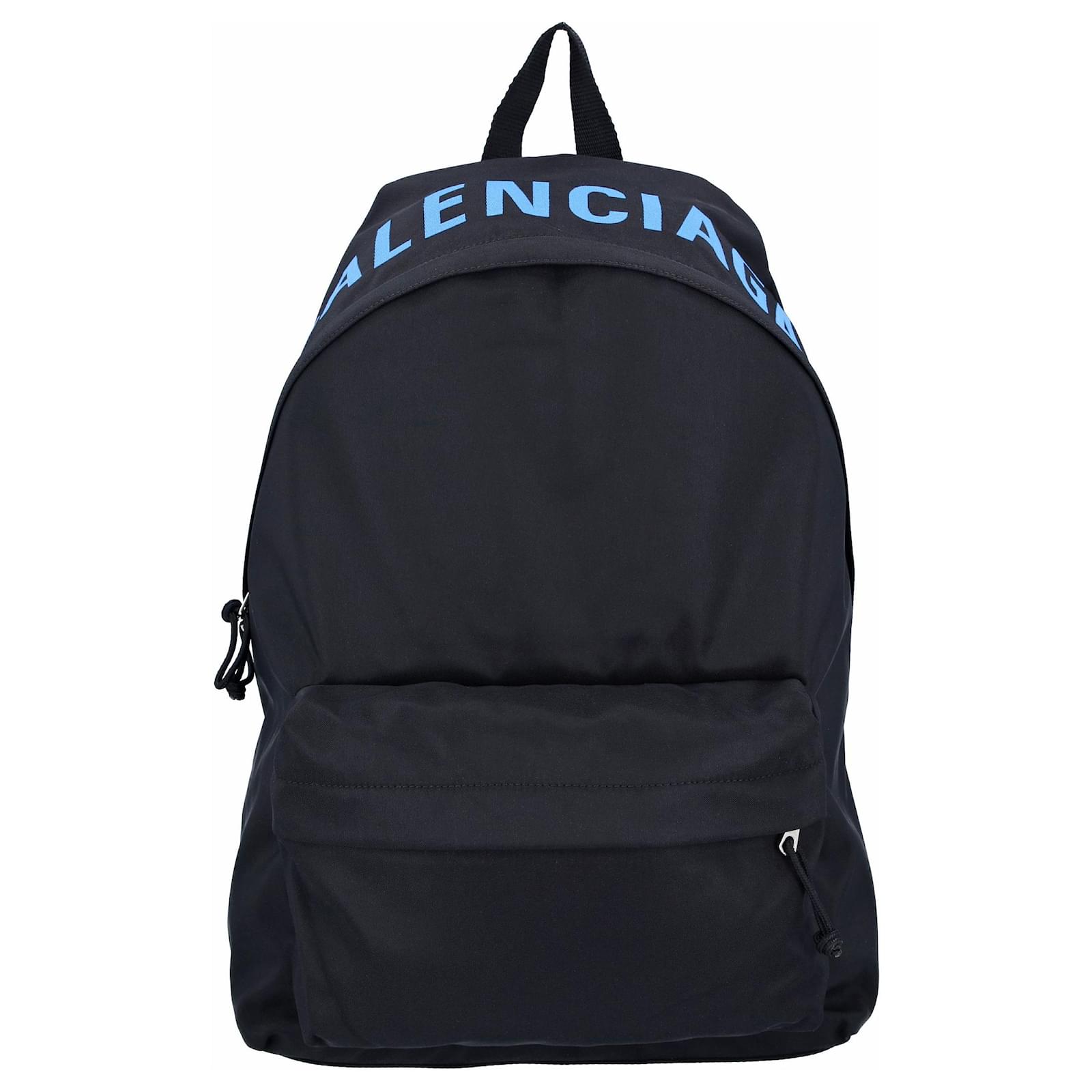 Balenciaga Wheel backpack Black Plastic ref.332839 Joli Closet