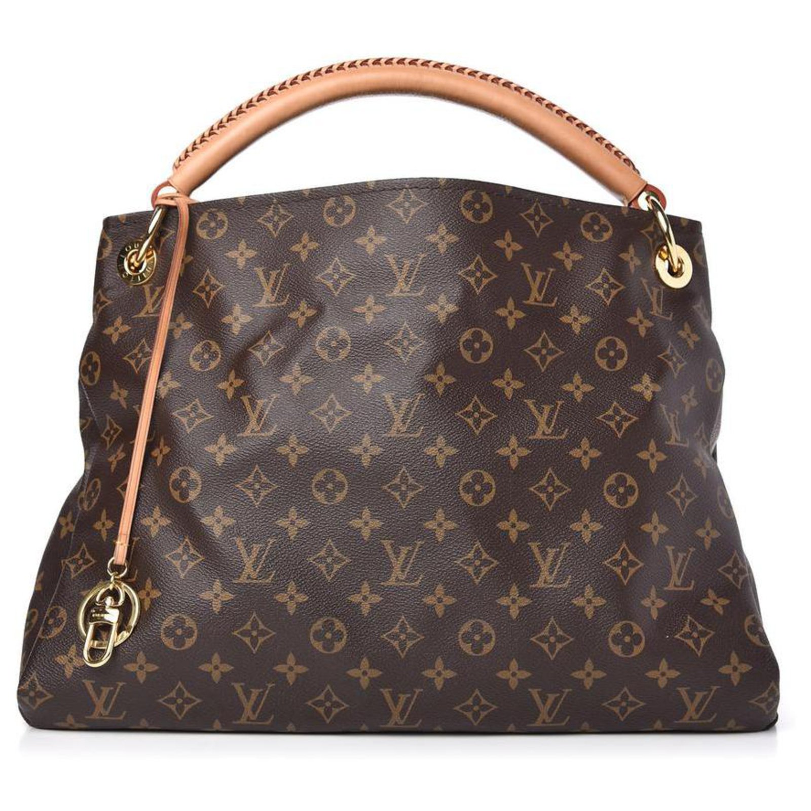 Louis Vuitton Monogram Artsy MM Hobo Bag Leather ref.332908 - Joli