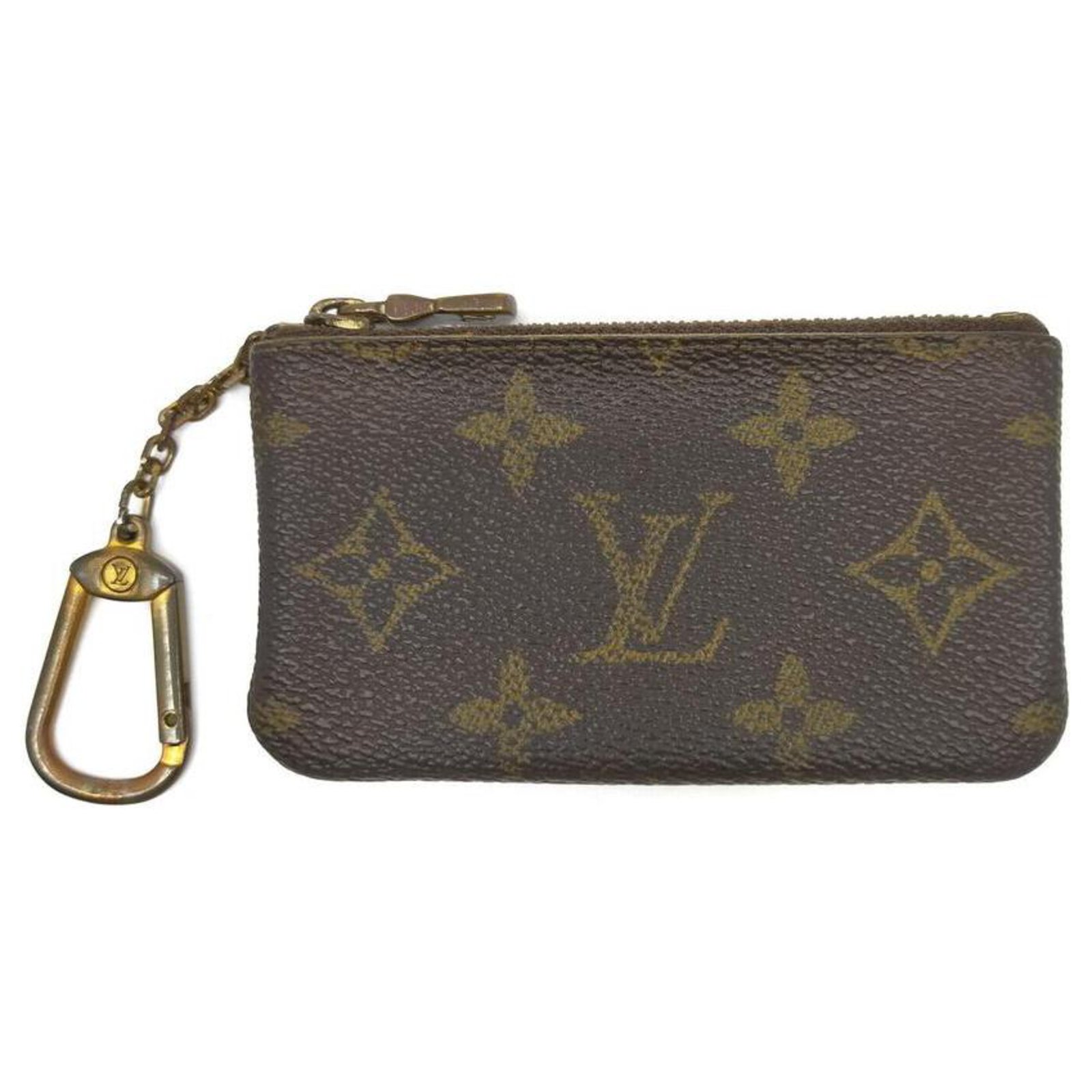 Louis Vuitton Monogram Key Pouch Pochette Cles Keychain ref.332909 - Joli  Closet