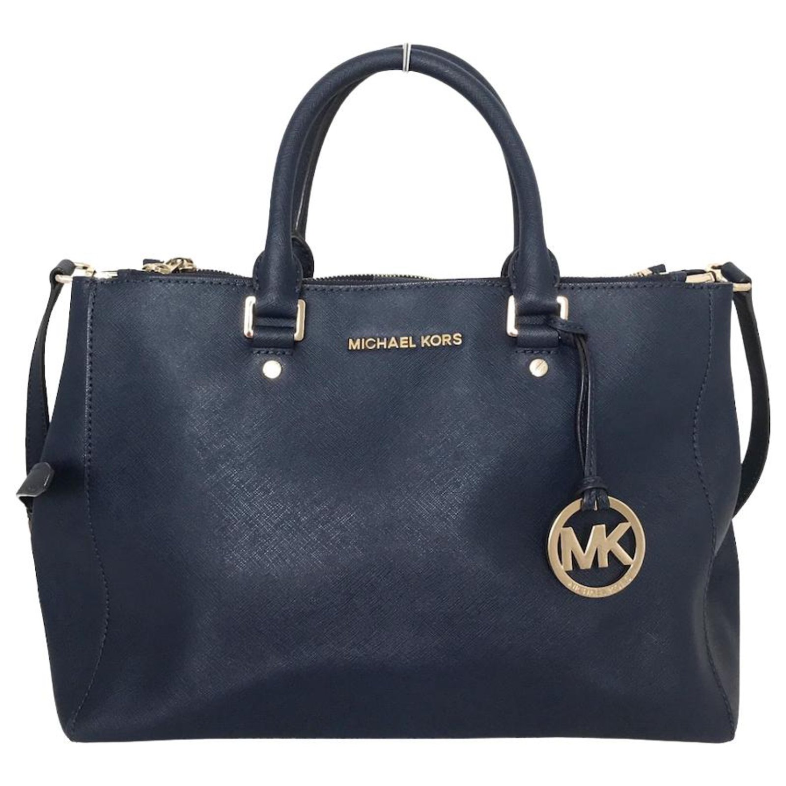 navy blue michael kors purses