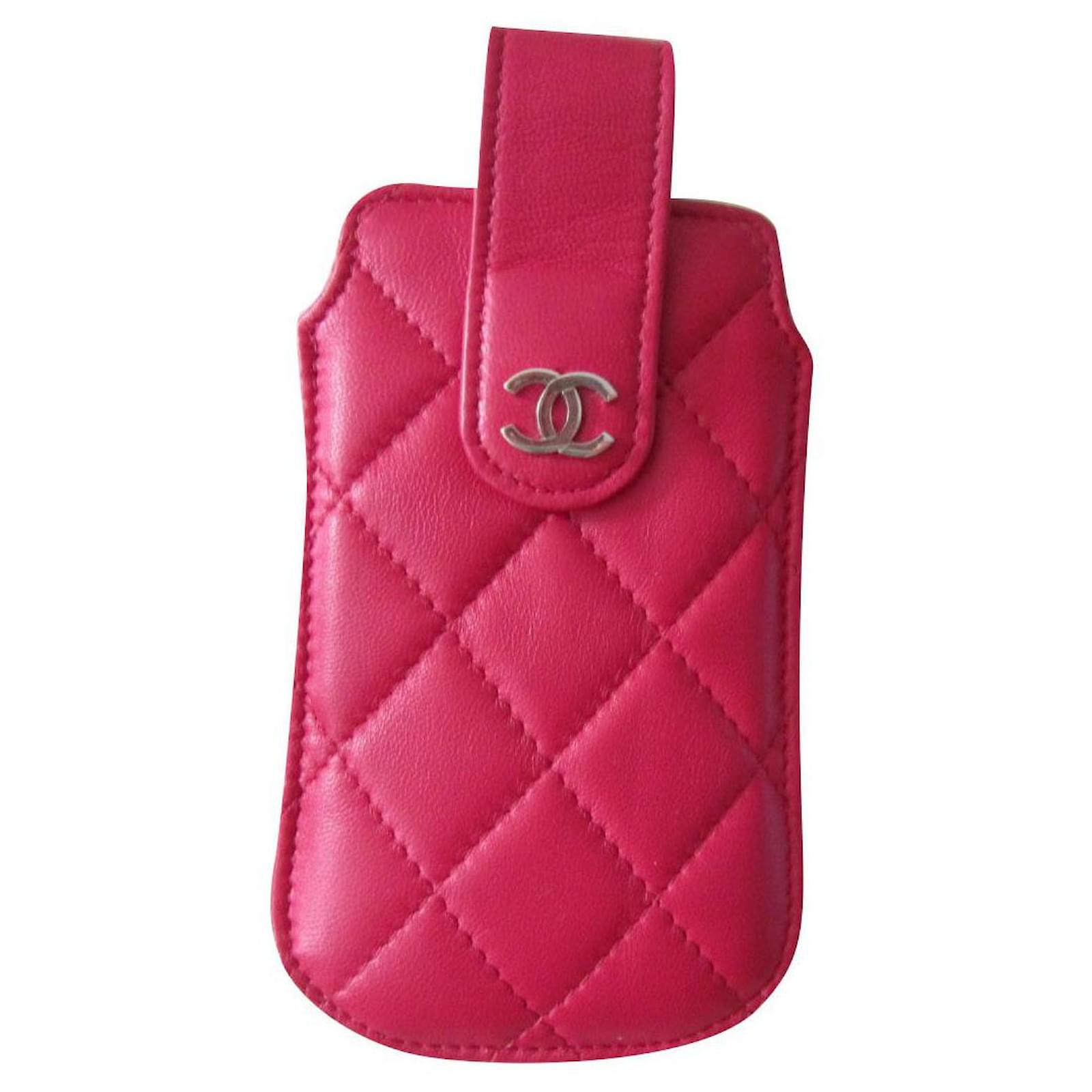 Chanel Purses, wallets, cases Pink Lambskin ref.333773 - Joli Closet