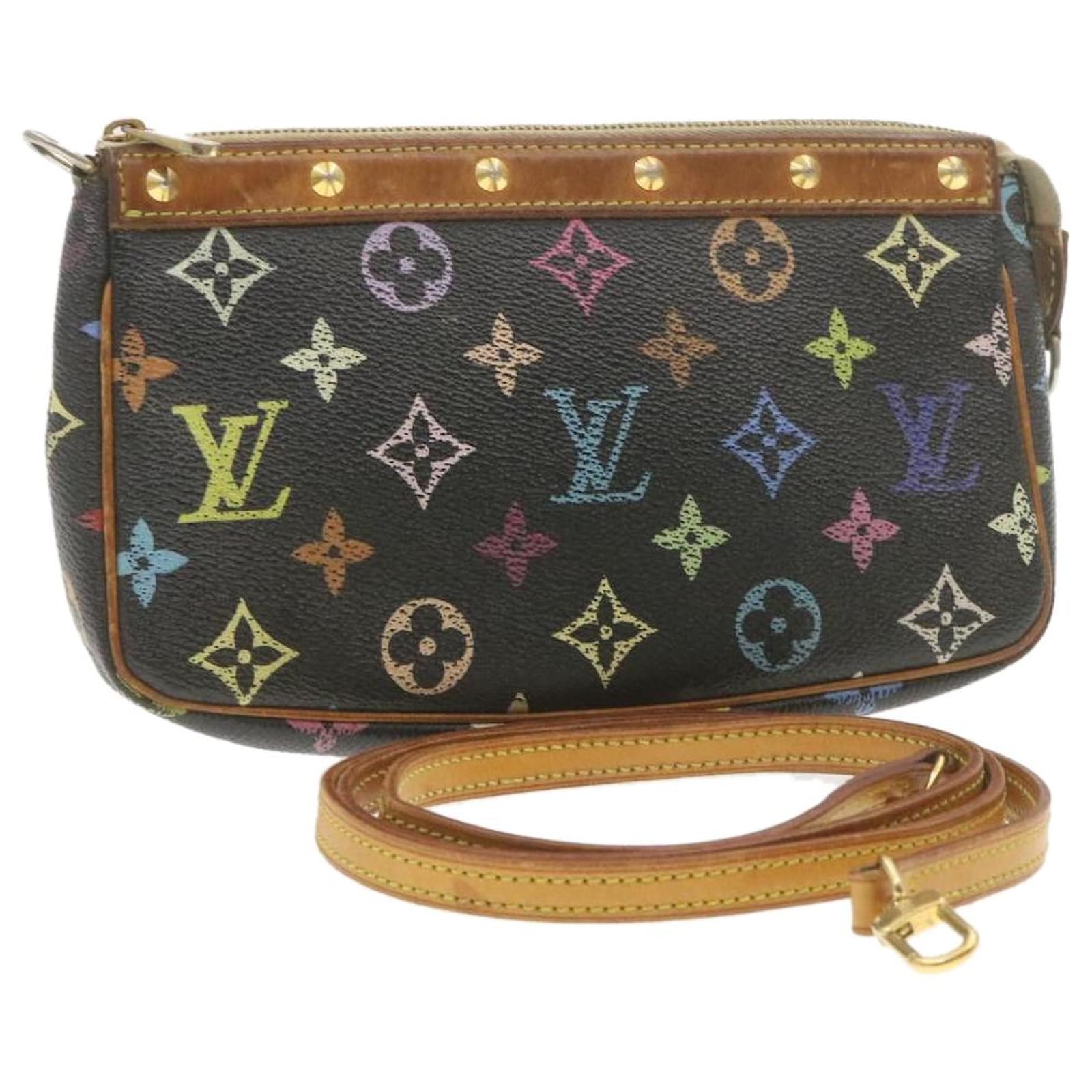 Pochette accessoire clutch bag Louis Vuitton Multicolour in