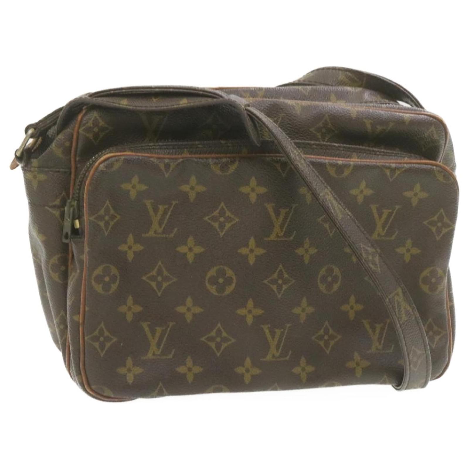 LOUIS VUITTON Vintage 'Excursion' Bag in Brown Monogram Canvas and