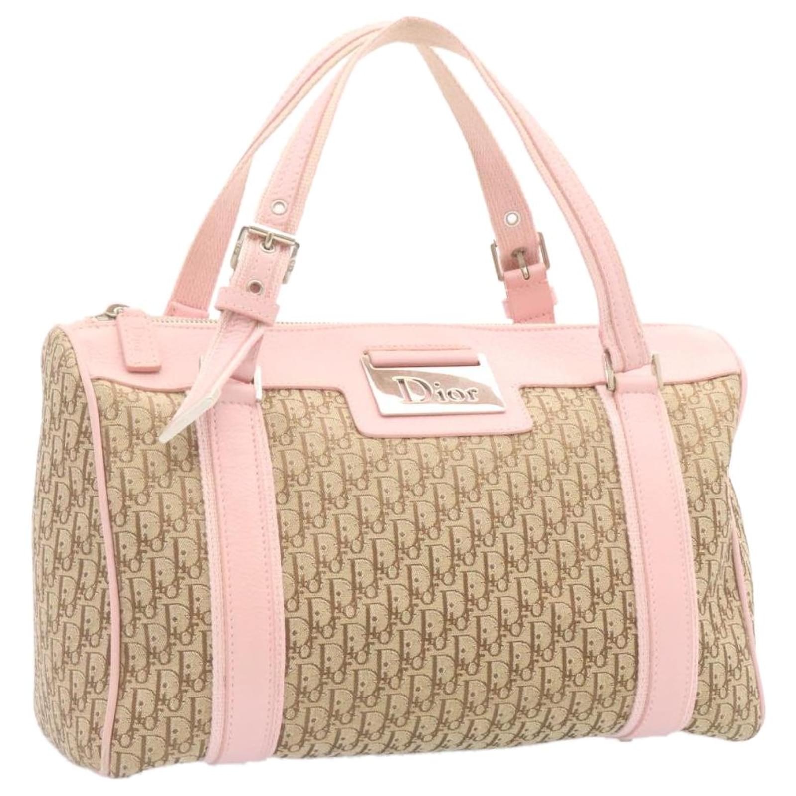 Dior pink boston bag hotsell