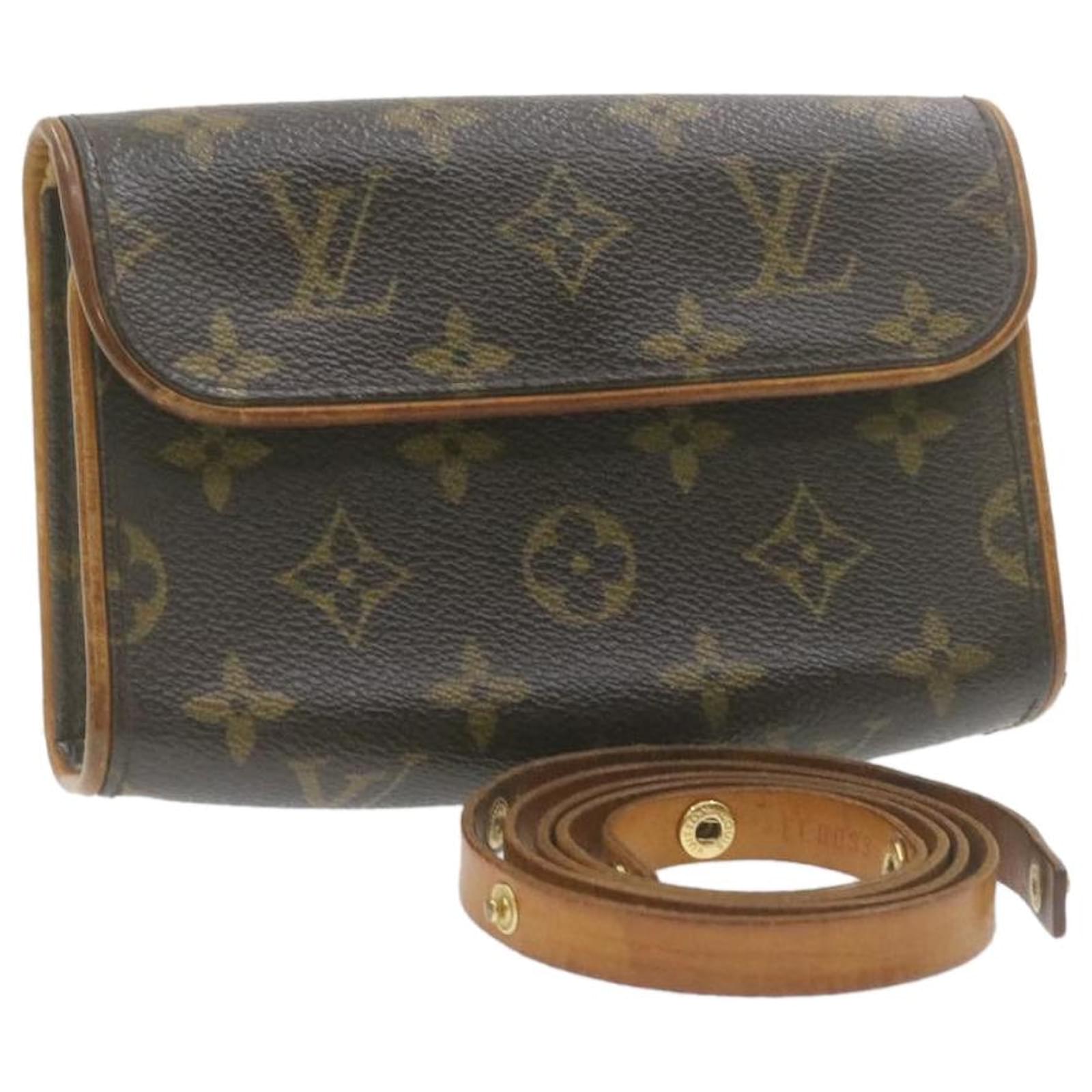 Louis Vuitton Monogram Pochette Florentine Bum Bag M51855 Auth Lv 22140 Toile Ref334266 Joli 2822