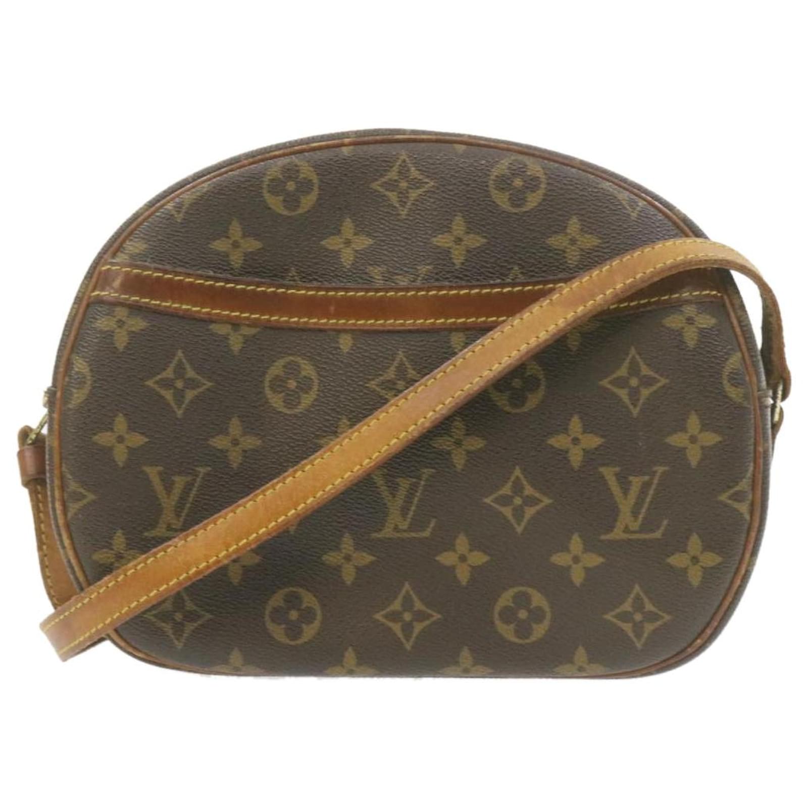 LOUIS VUITTON Louis Vuitton Monogram Blois Brown M51221 Women's Canvas  Shoulder Bag