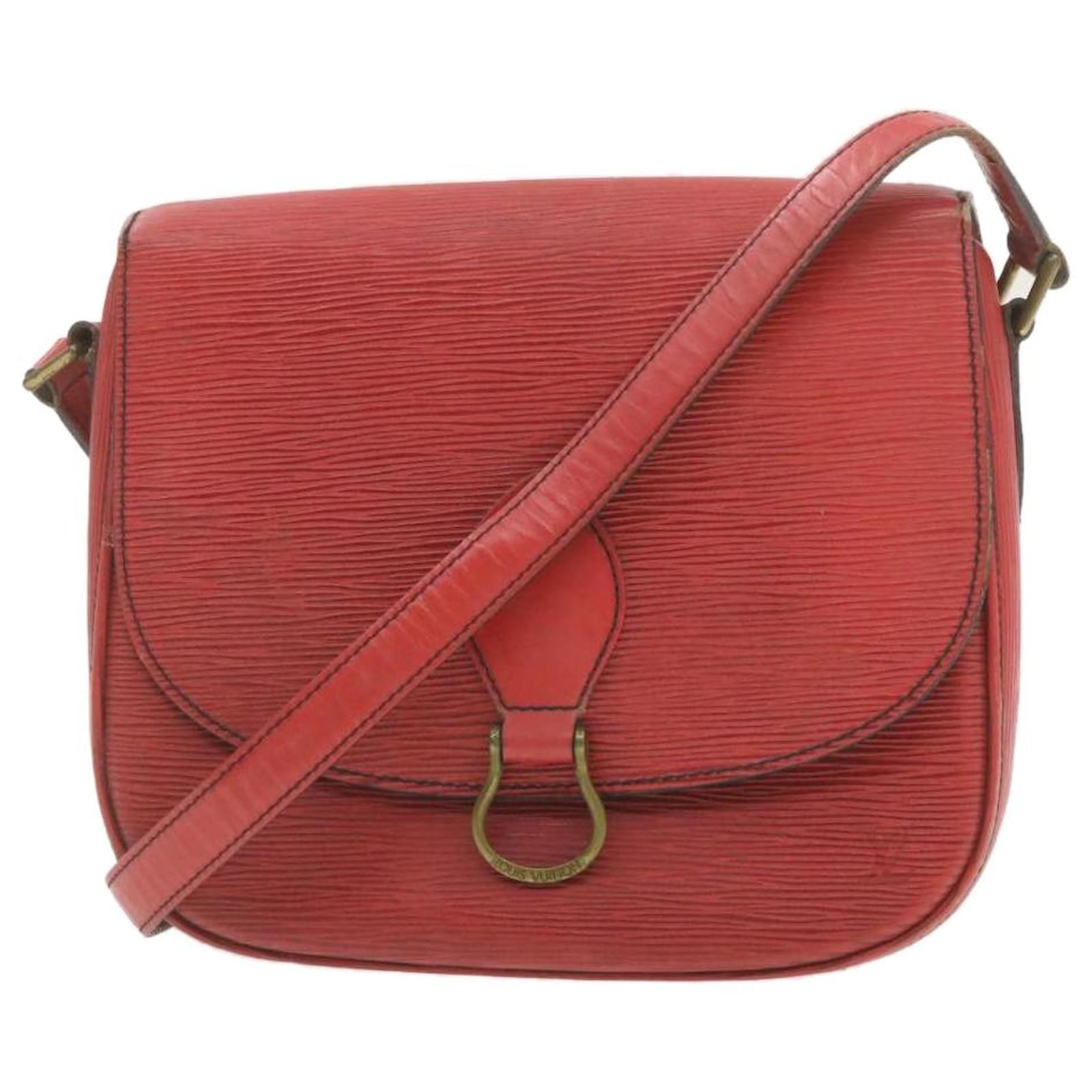 Louis Vuitton Epi Saint Cloud GM - Red Crossbody Bags, Handbags