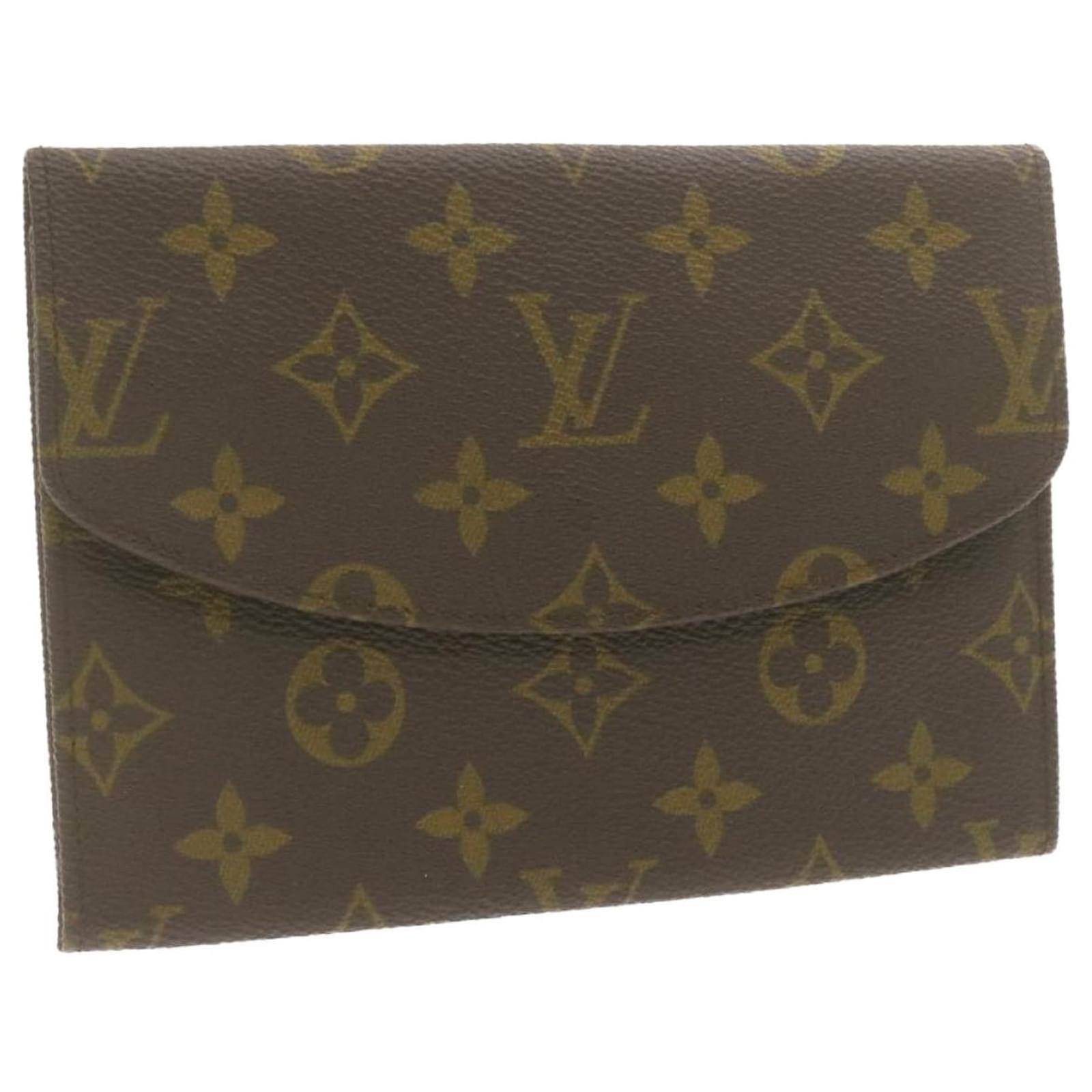 lv monogram clutch