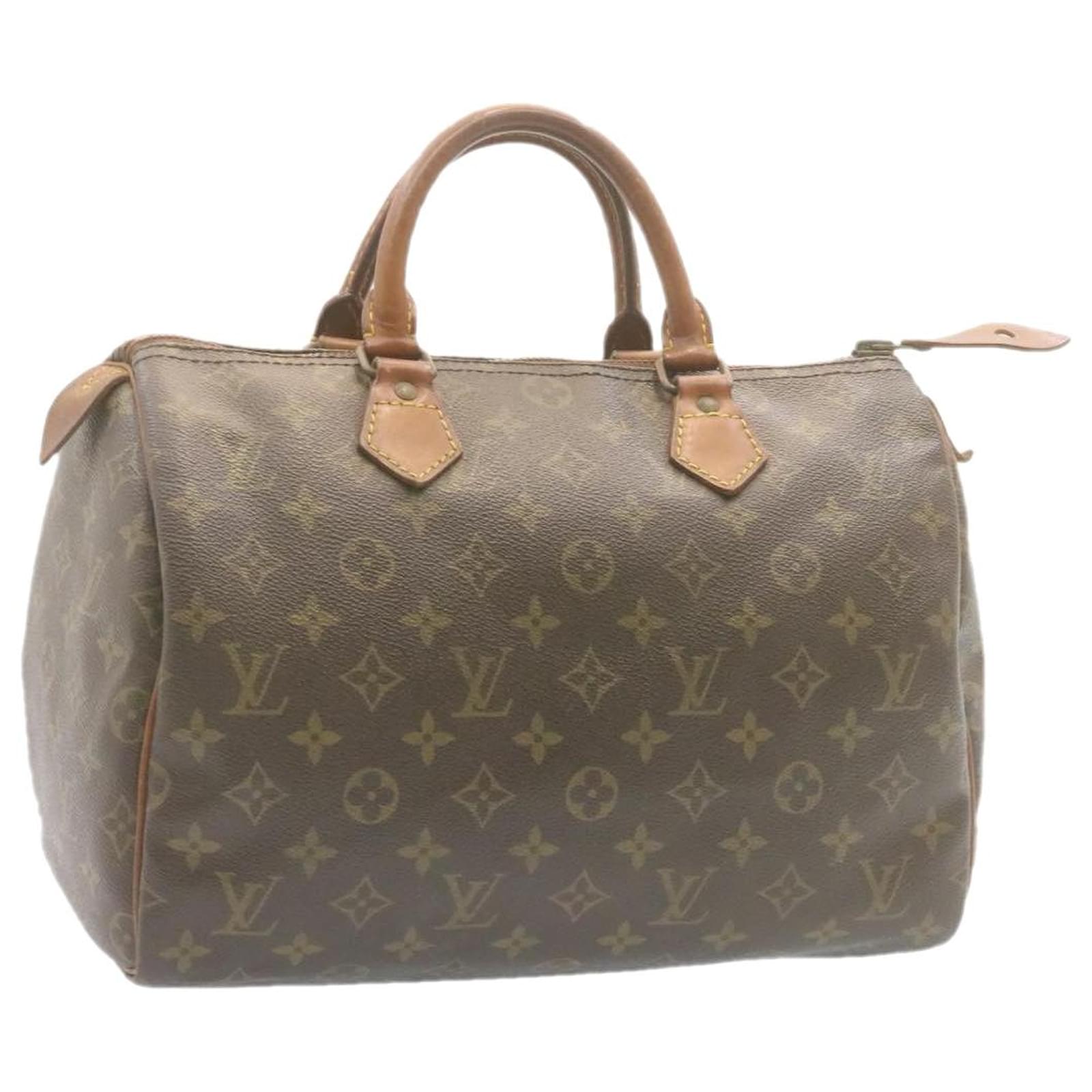 Louis Vuitton Monogram Speedy 30 Hand Bag Vintage M41526 LV Auth 22502  Cloth ref.335433 - Joli Closet