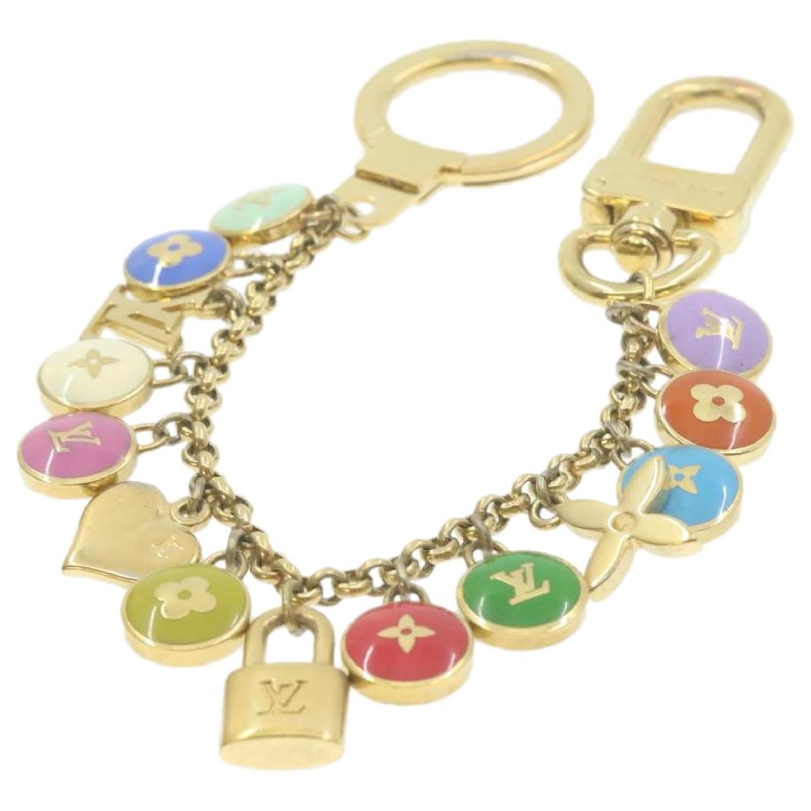 Womens Bag Charms Luxury Key Holders Keychains  LOUIS VUITTON 
