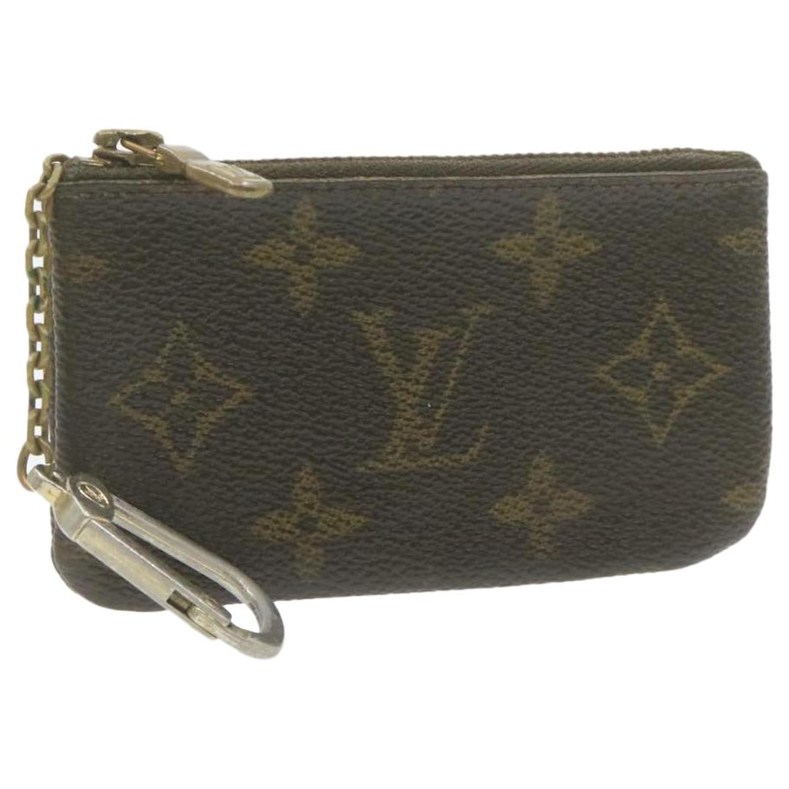 Louis Vuitton Monogram Canvas Pochette Cles Key and Change Holder