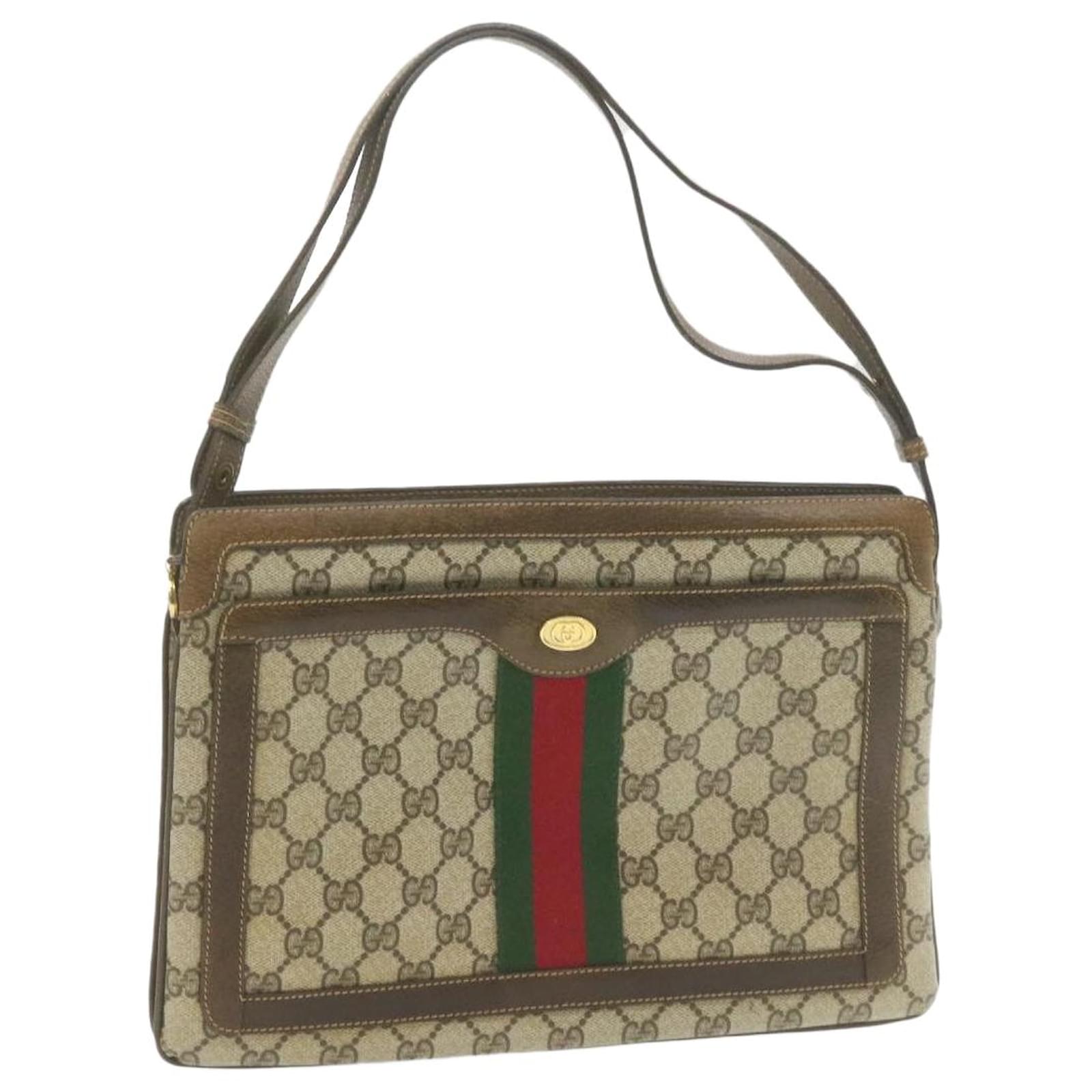 gucci web shoulder bag