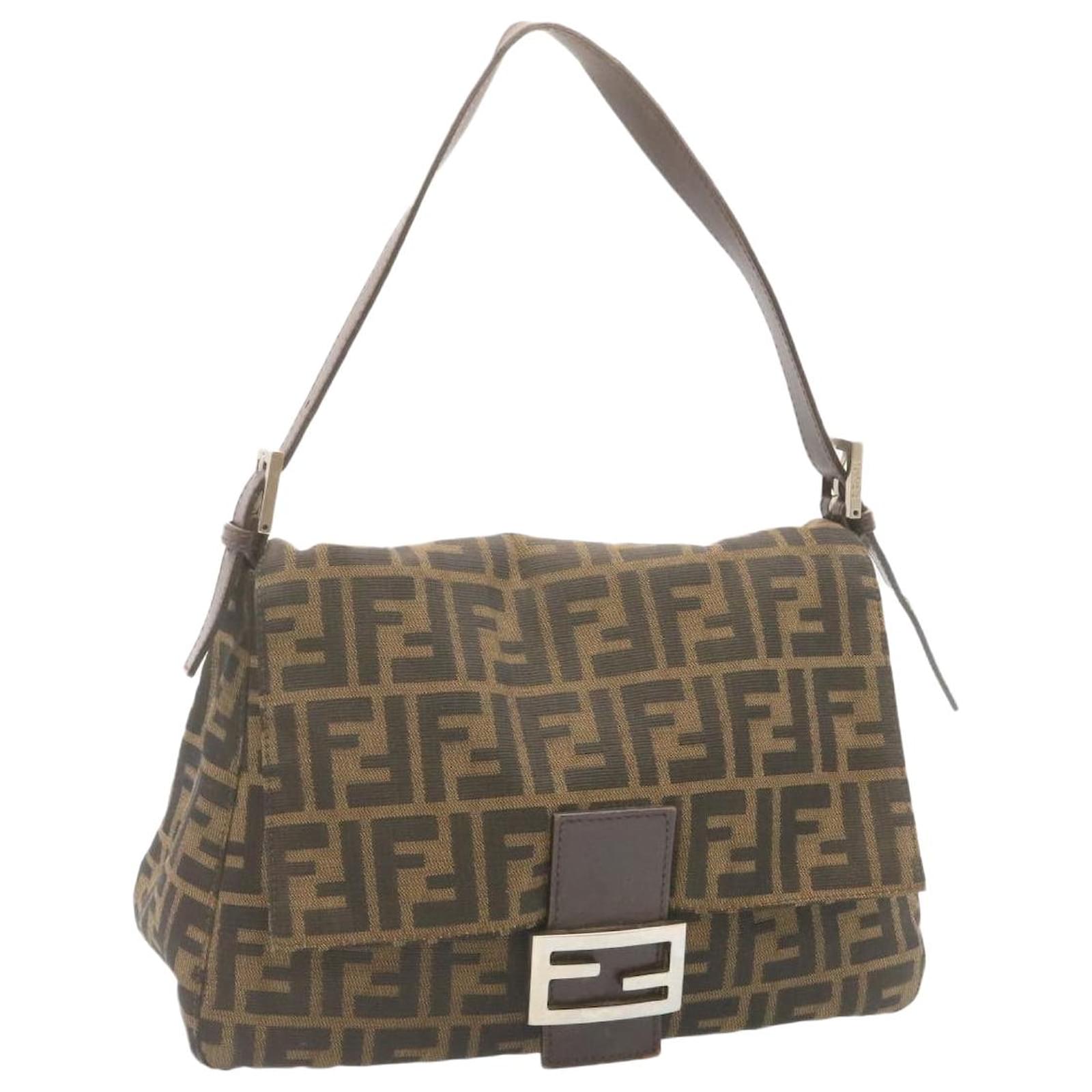 fendi fabric shoulder bag