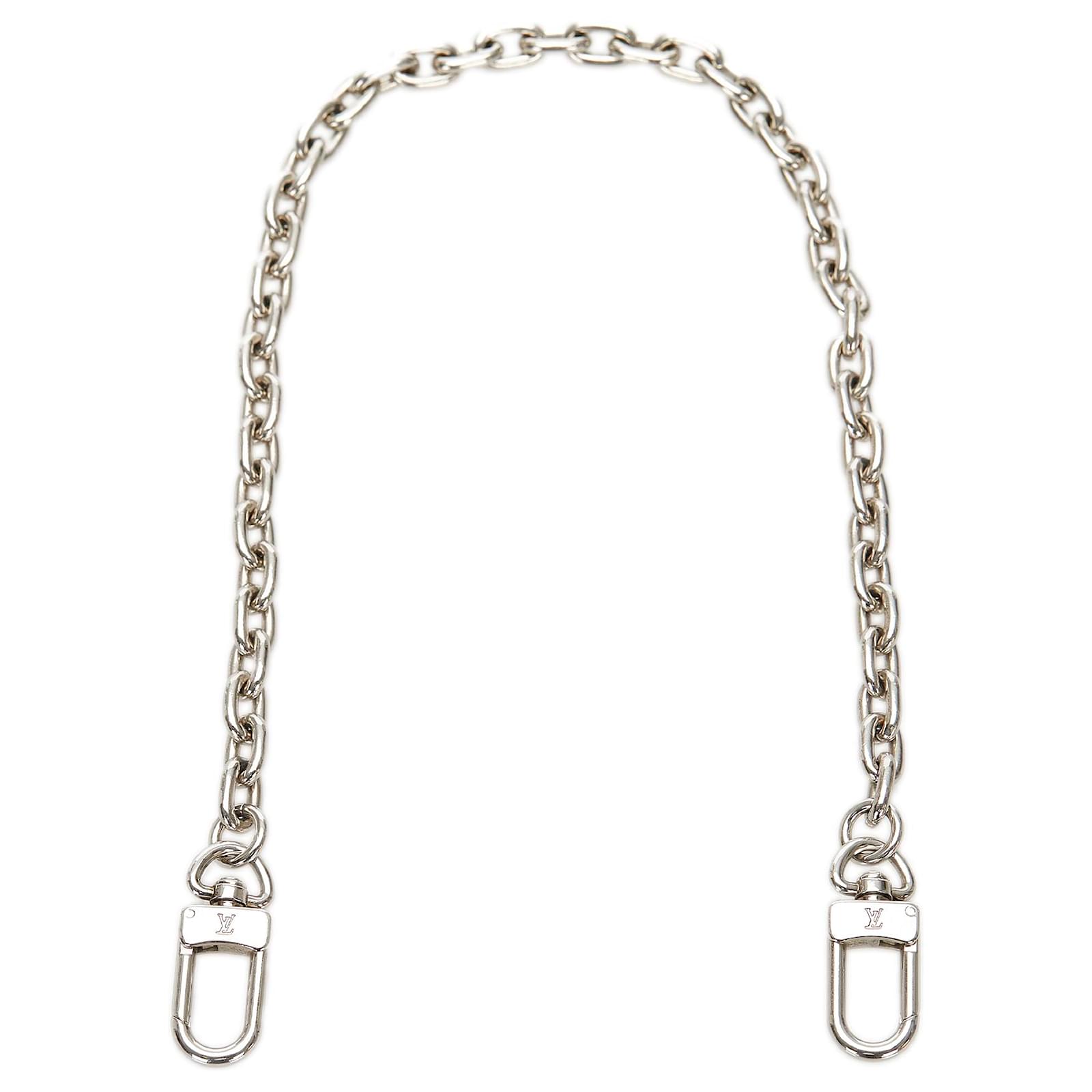 Louis Vuitton Silver Chain Strap
