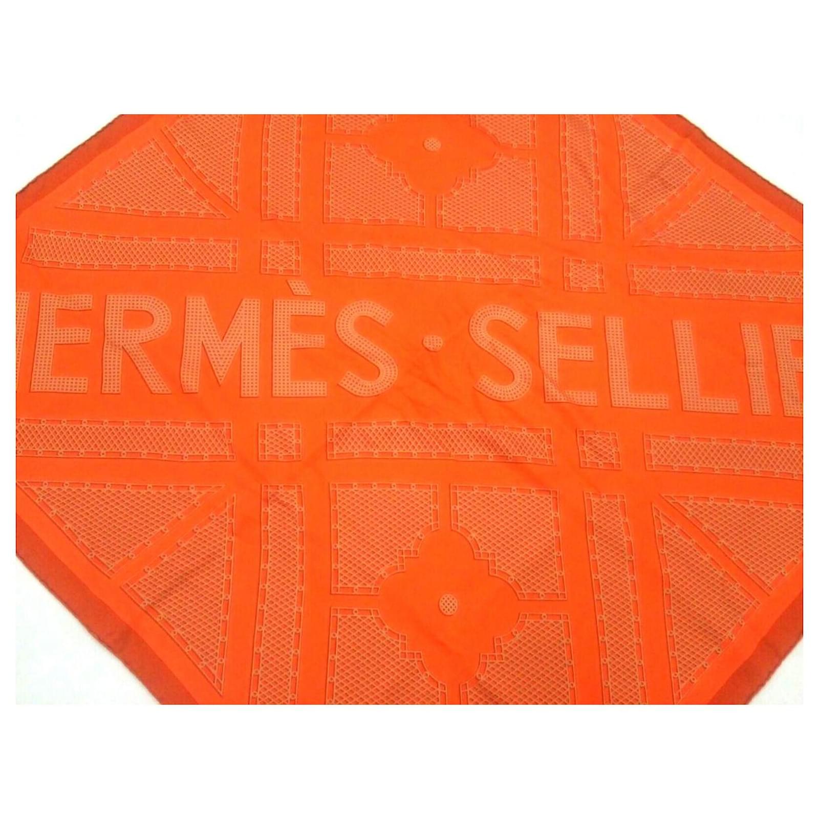 hermes carre orange