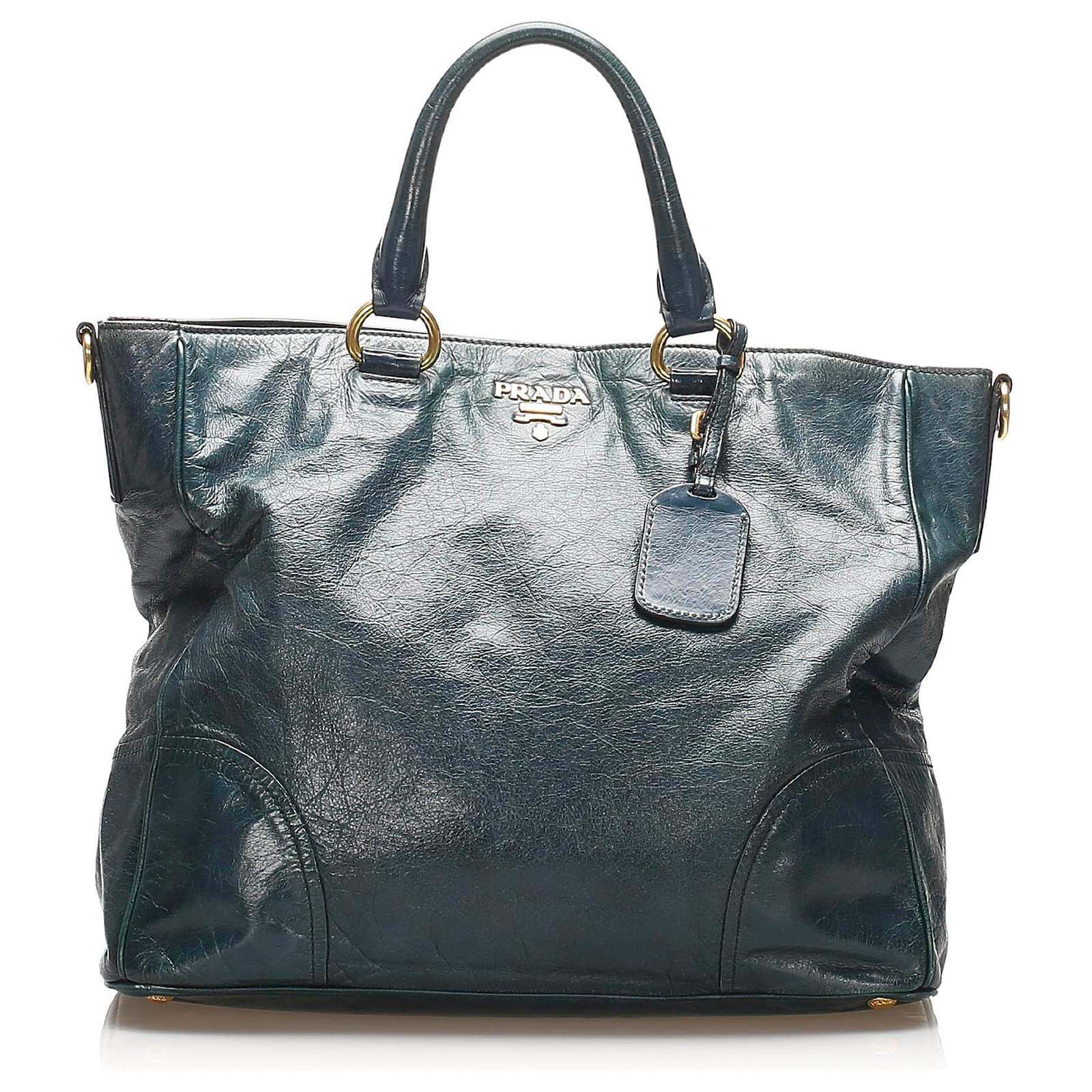 prada vitello shine tote