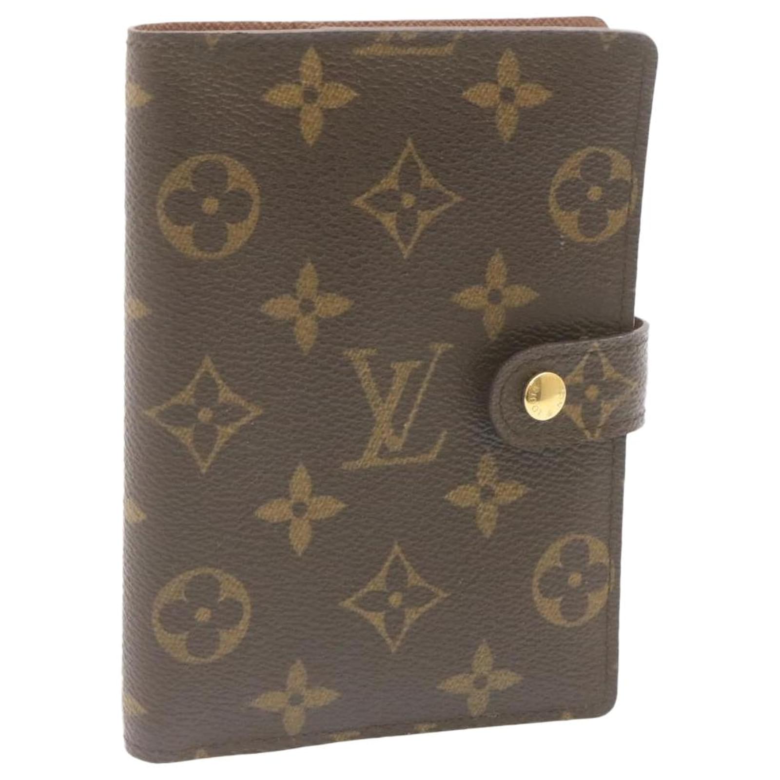 Louis Vuitton Couverture agenda de poche Brown Cloth ref.340038 - Joli  Closet