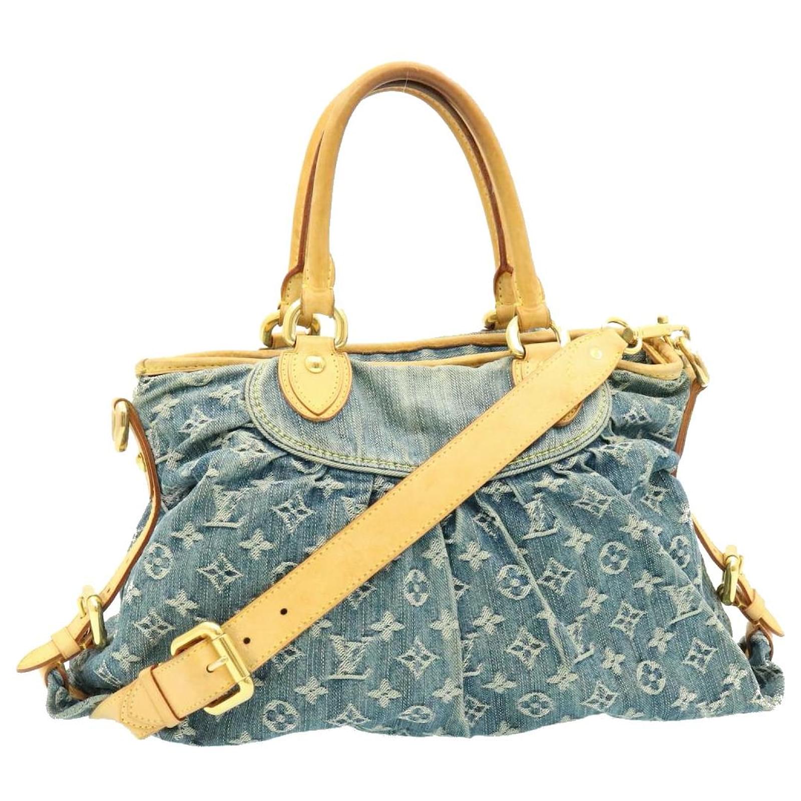 Louis Vuitton Neo Cabby Denim Shoulder Bag