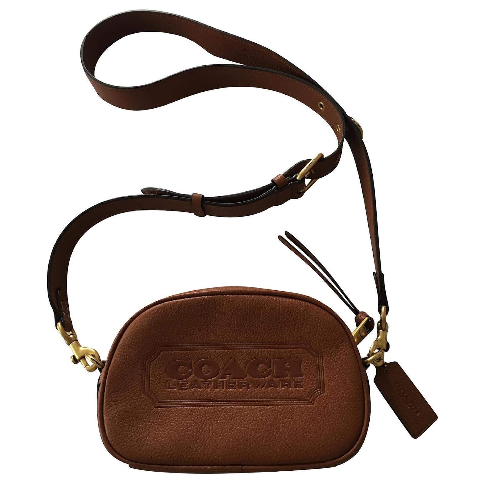 Coach Colorblock Leather Camera Crossbody Bag