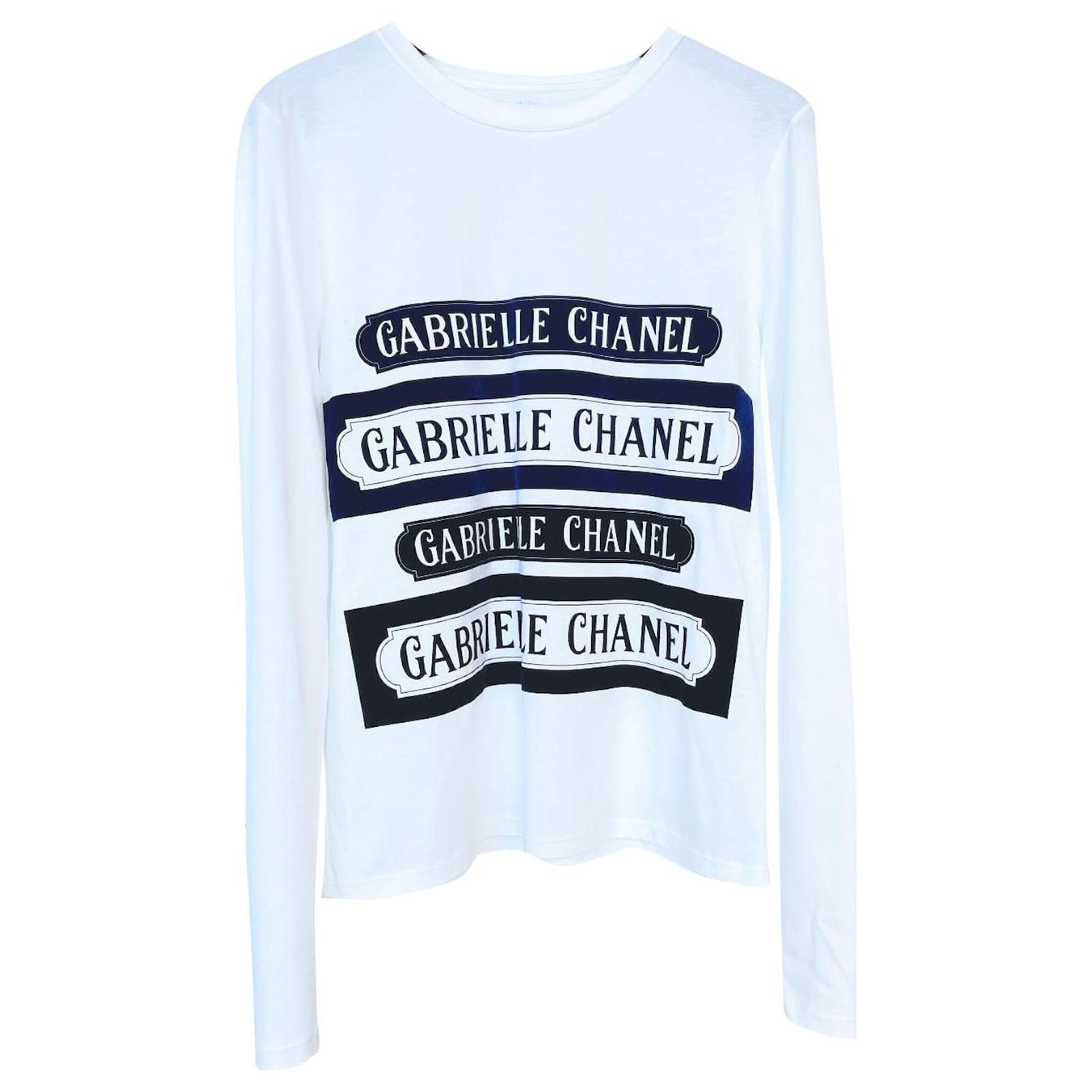 Chanel Coco Gabrielle Top White Cotton ref.340591 - Joli Closet
