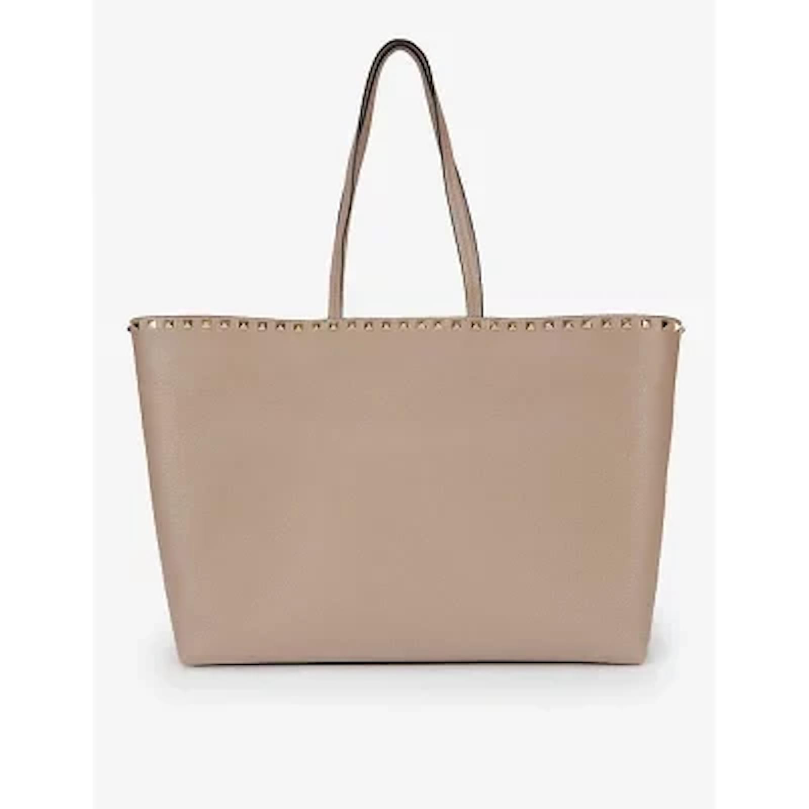 トートバッグ VALENTINO Woman Tote bags Butter 6W0B0R12PTJ R4V NEW VALENTINO Leather Rockstud Butterfly Tote Bag Black