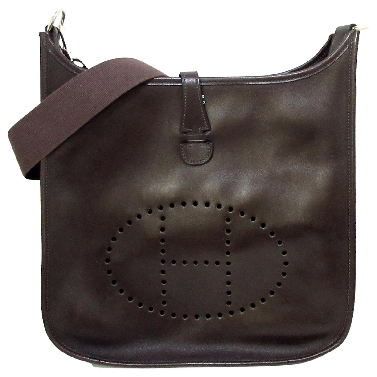 Hermès Evelyne Brown Leather ref.341159 - Joli Closet