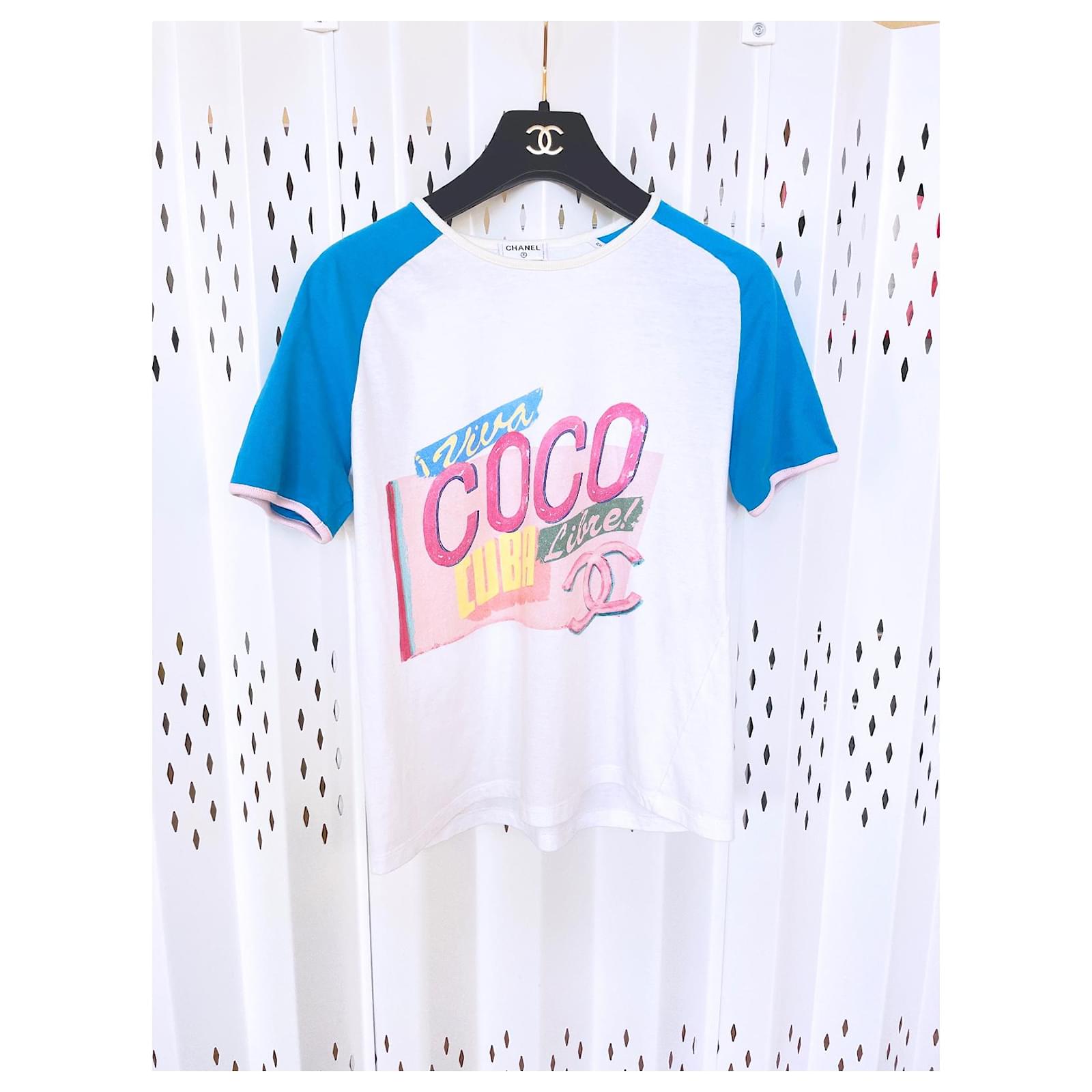 Chanel 'Cuba Libre' Runway T-Shirt Multiple colors Cotton ref