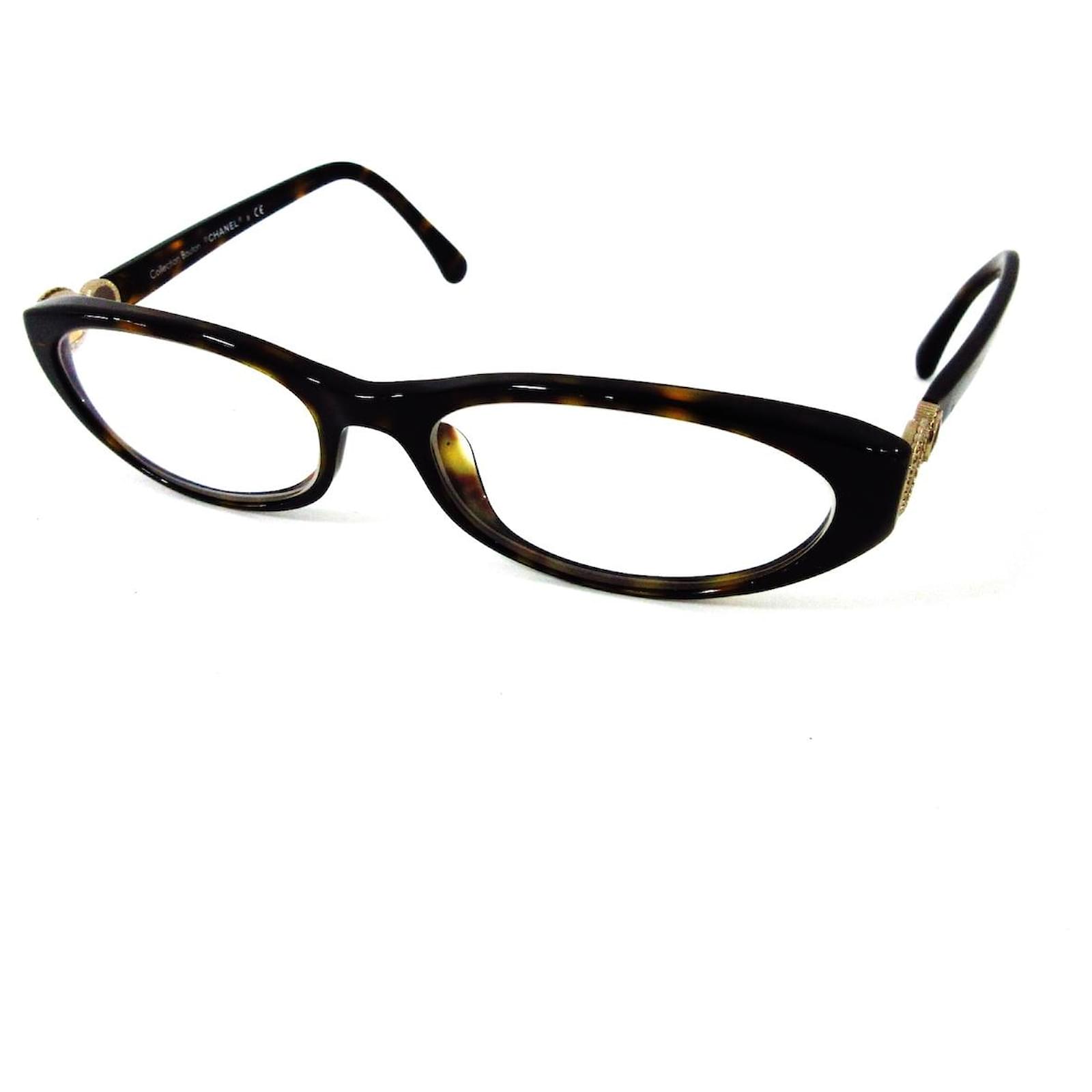 Chanel glasses Brown Plastic ref.341187 - Joli Closet