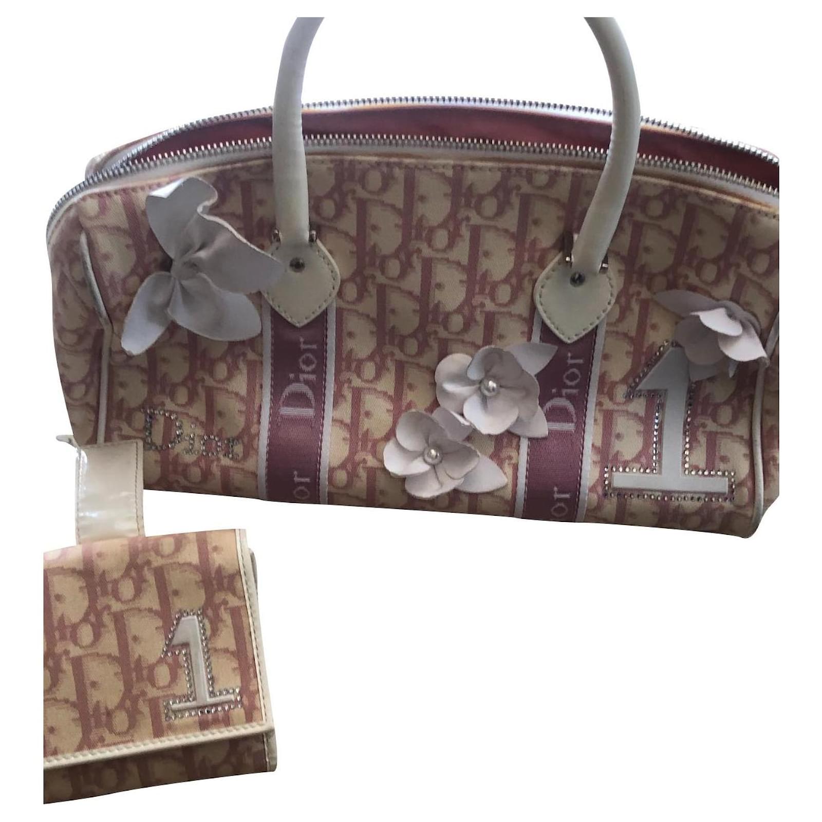 Christian Dior Borse Rosa Tela ref.341201 - Joli Closet