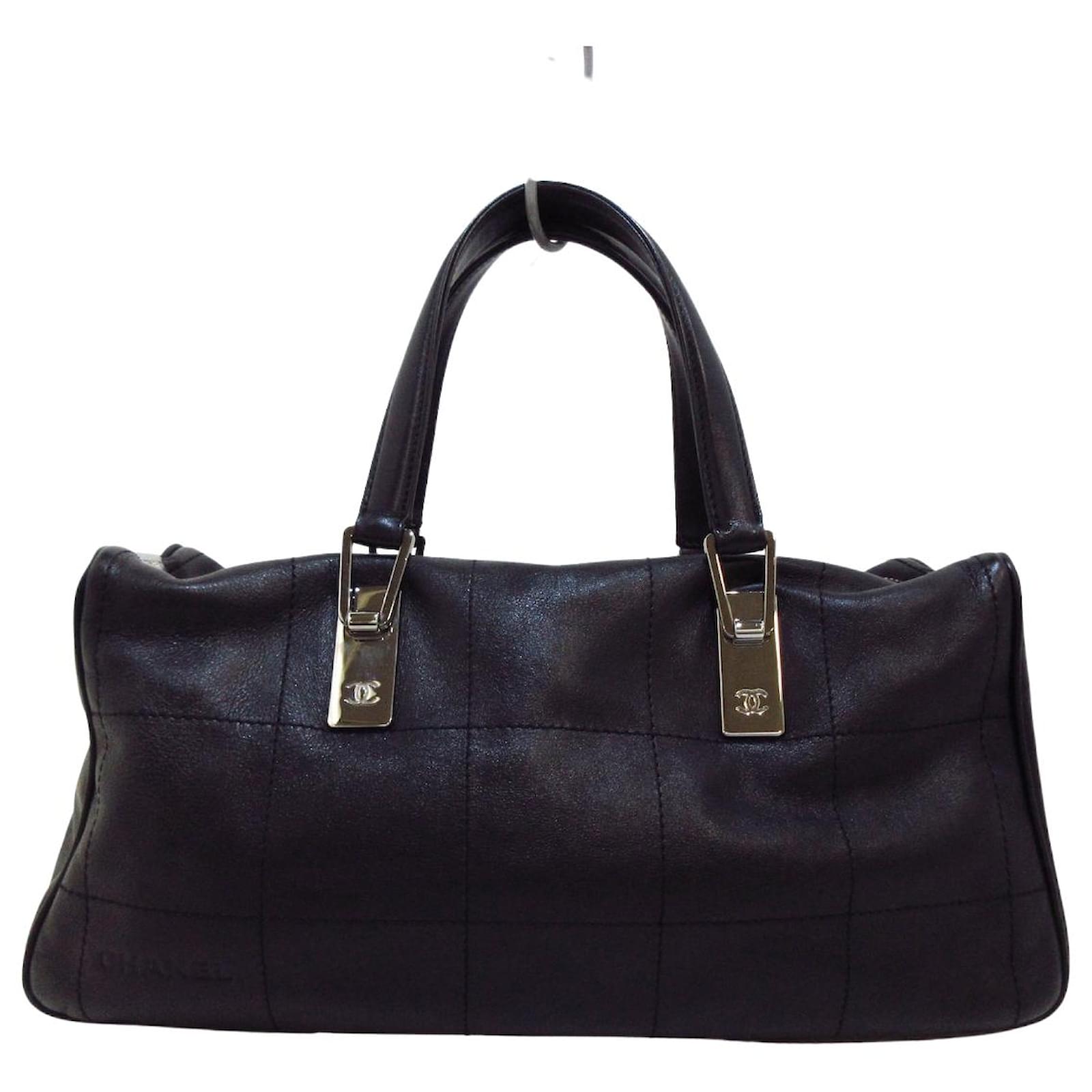 Chanel handbag Black Leather ref.343158 - Joli Closet