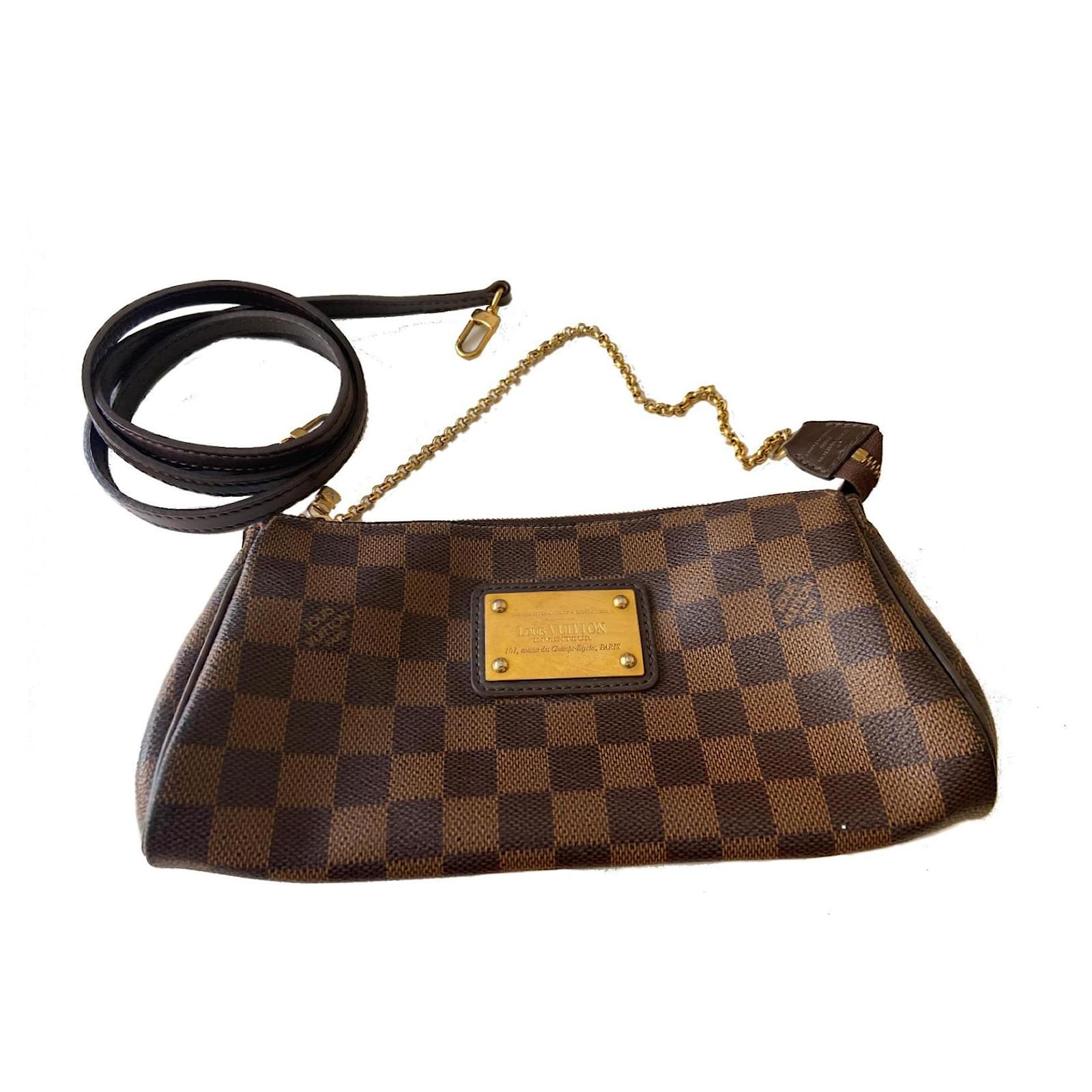 Louis Vuitton Eva shoulder bag in brown monogram canvas and