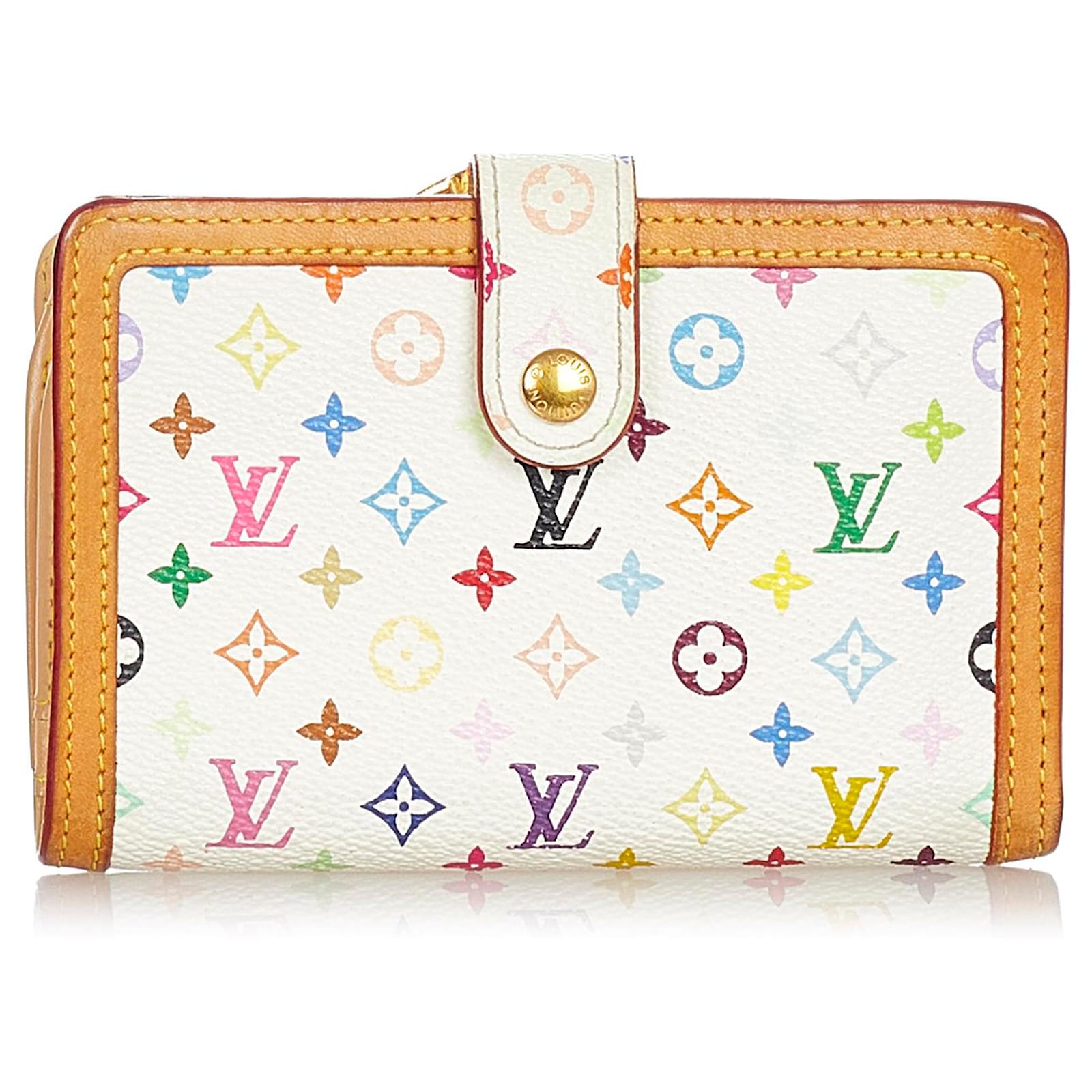 Louis Vuitton Monogram Viennois Kisslock Wallet