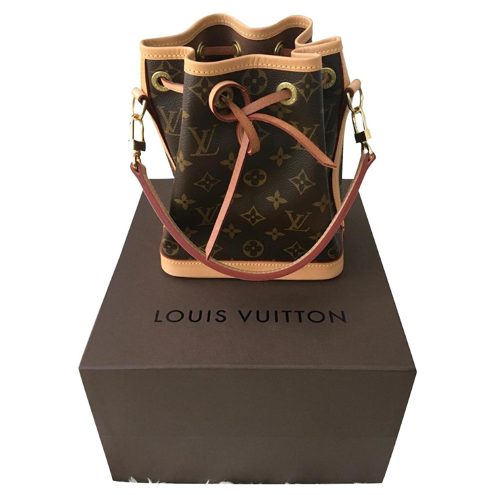 Louis Vuitton Mini Noe Brown Beige ref.345655 - Joli Closet