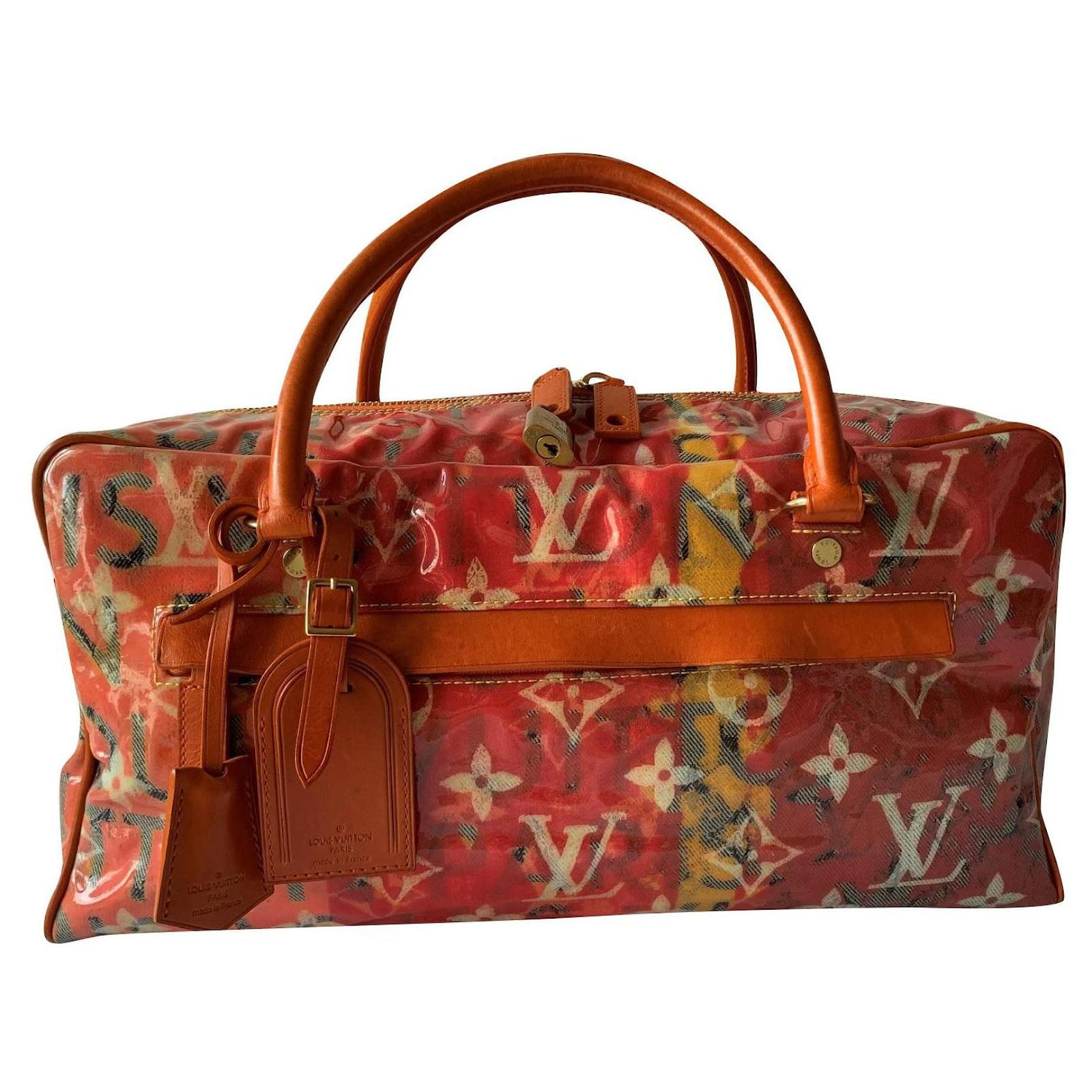 Louis Vuitton Richard Prince Watercolor Satchel Bag