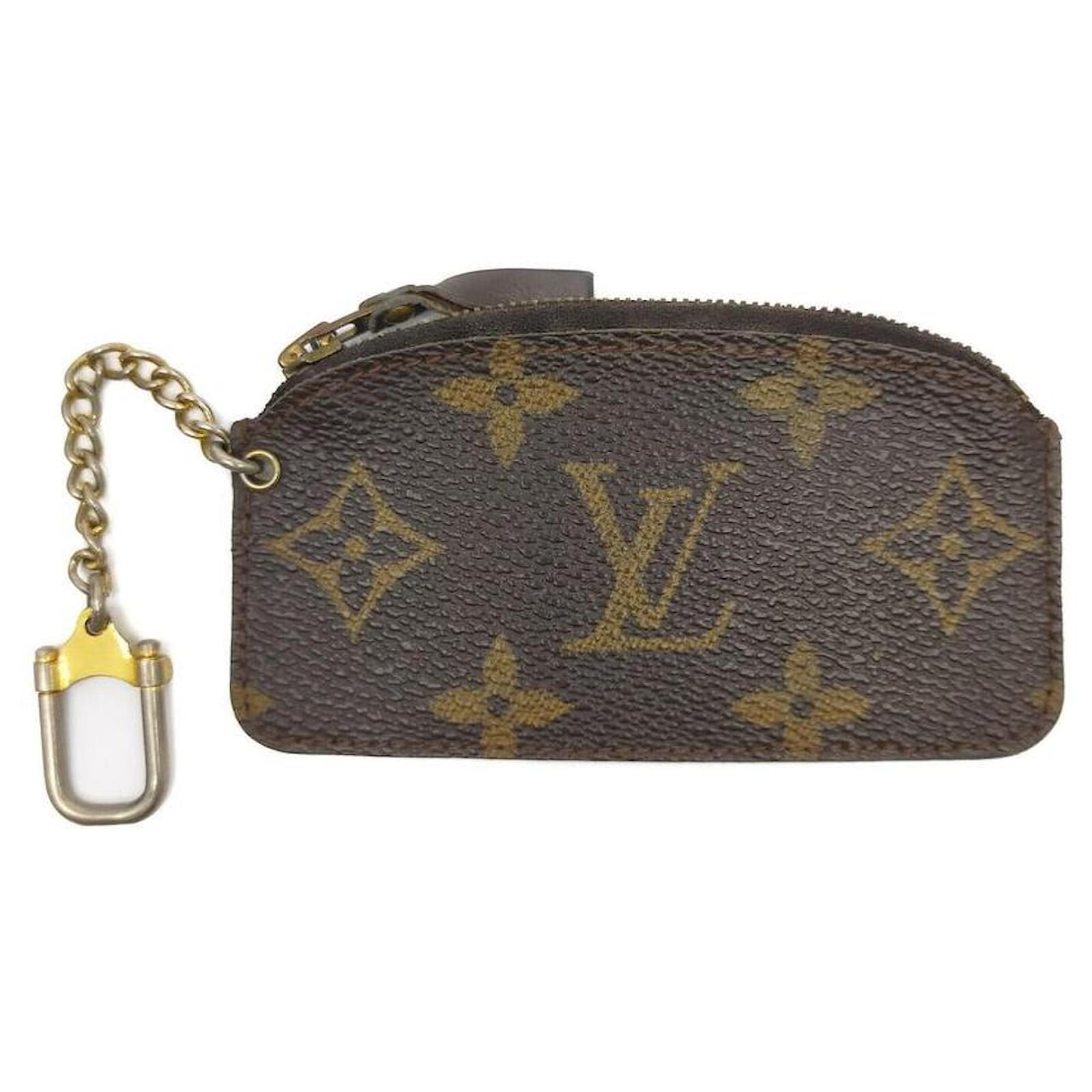 Louis Vuitton Portachiavi Cles con monogramma Etui Crepier