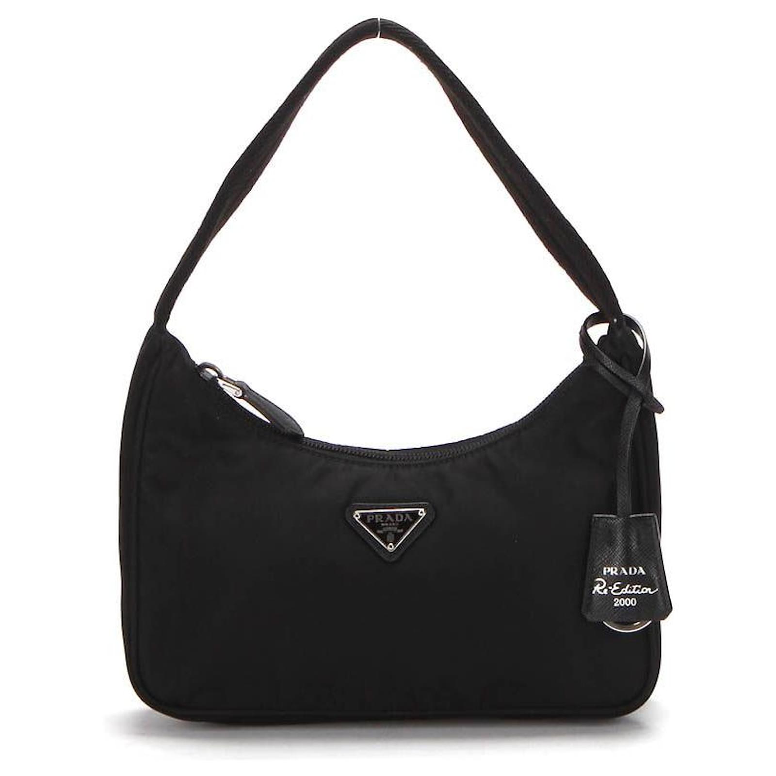Prada one shoulder bag 165 in black Nylon ref.JC347619 (Sold