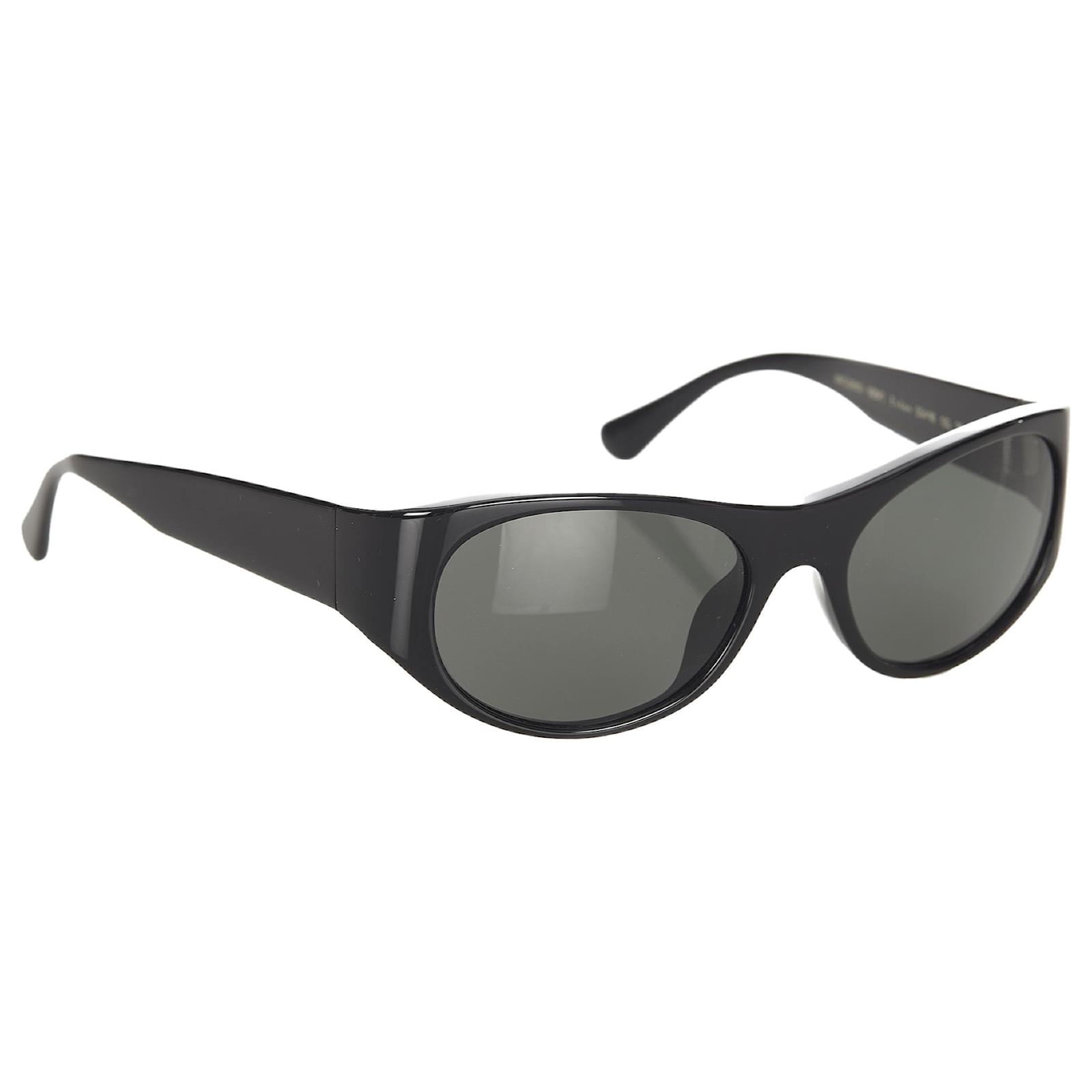 Oliver Peoples Black Exton Tinted Sunglasses Plastic  - Joli  Closet