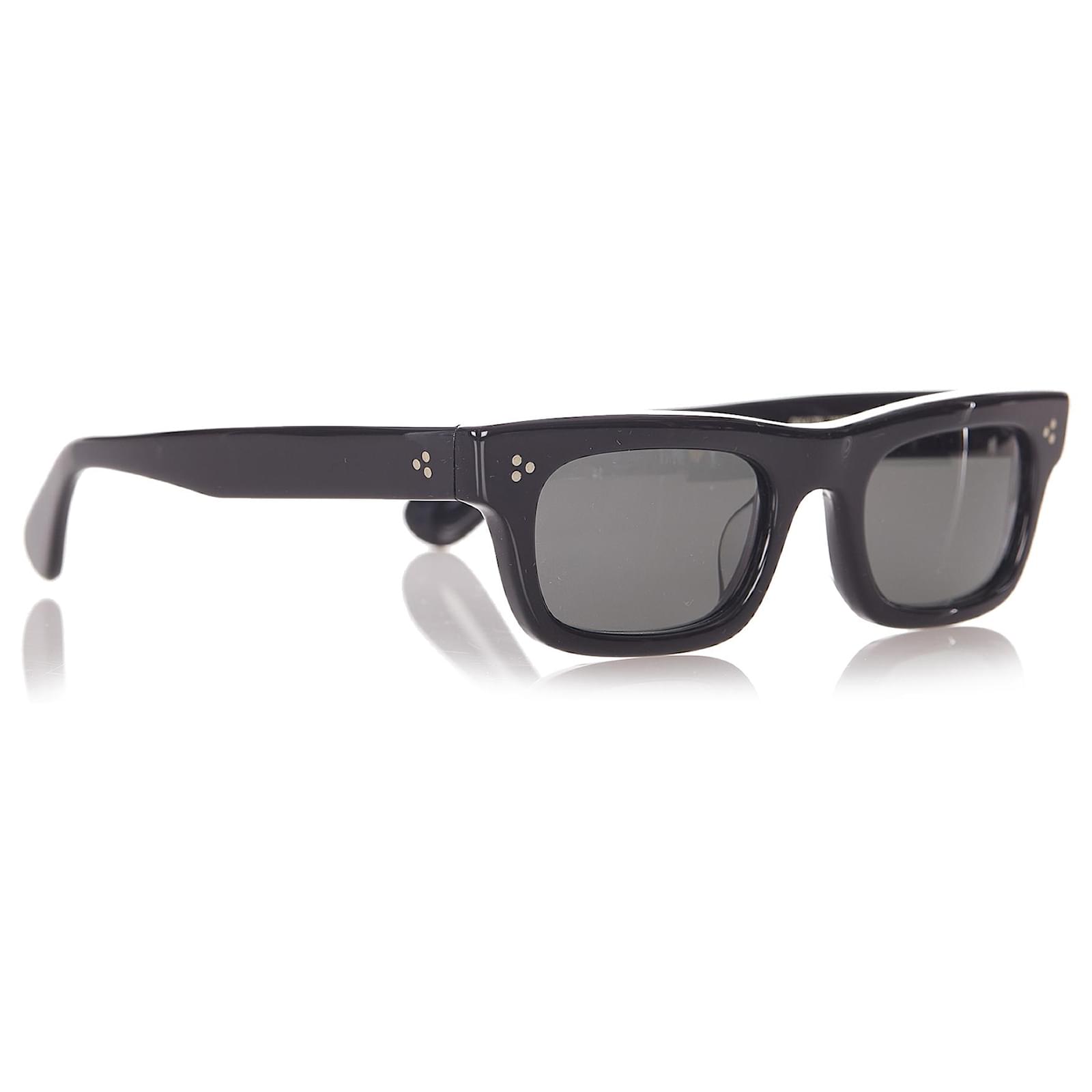 Oliver Peoples Black Jaye Tinted Sunglasses Plastic  - Joli Closet