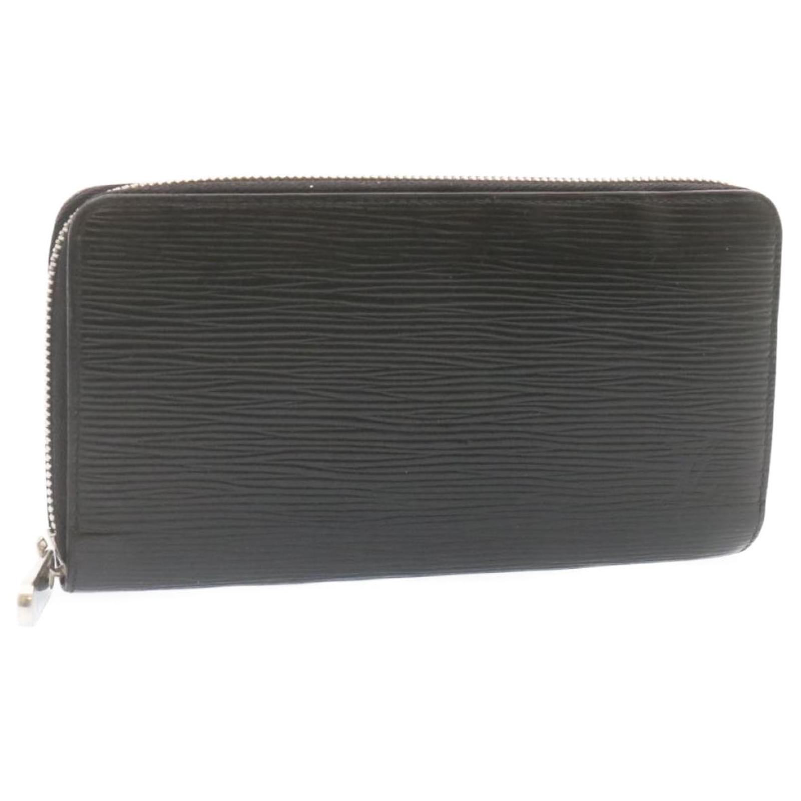 Louis Vuitton Zippy Wallet Black Leather ref.348501 - Joli Closet
