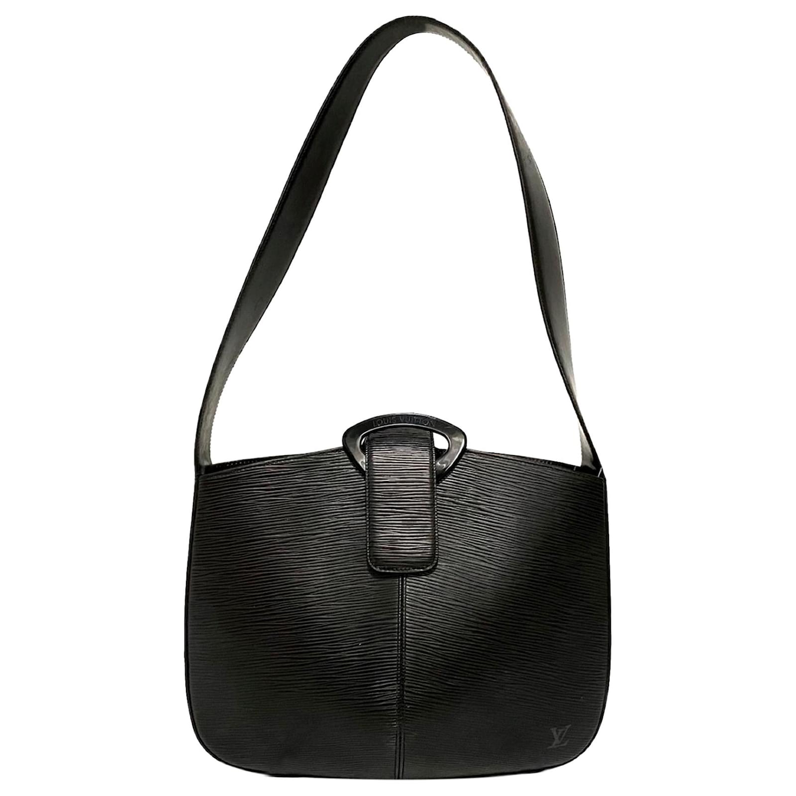 Louis Vuitton Black Epi Reverie Leather ref.348550 - Joli Closet