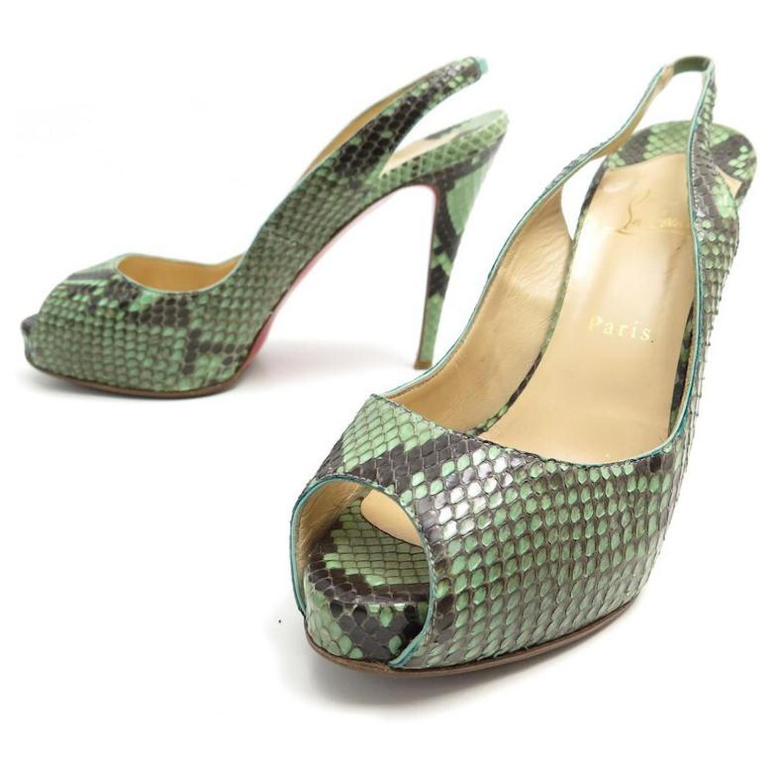 Sandali in pelle di pitone | Tendenze 2022 online su Shopalike.it